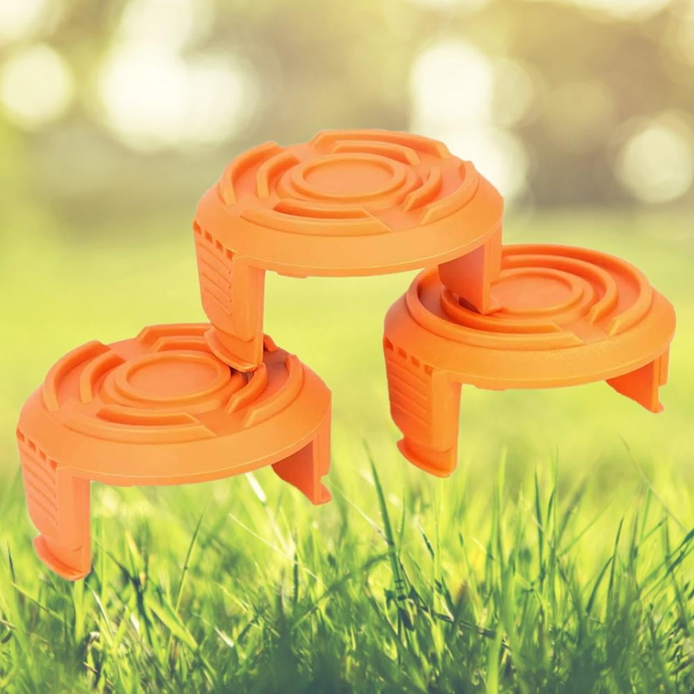 Spool Cap Cover for Worx,Trimmer Replacement Spool Cap Covers for Worx,Suitable for Worx Weed Eater (3 Pack)