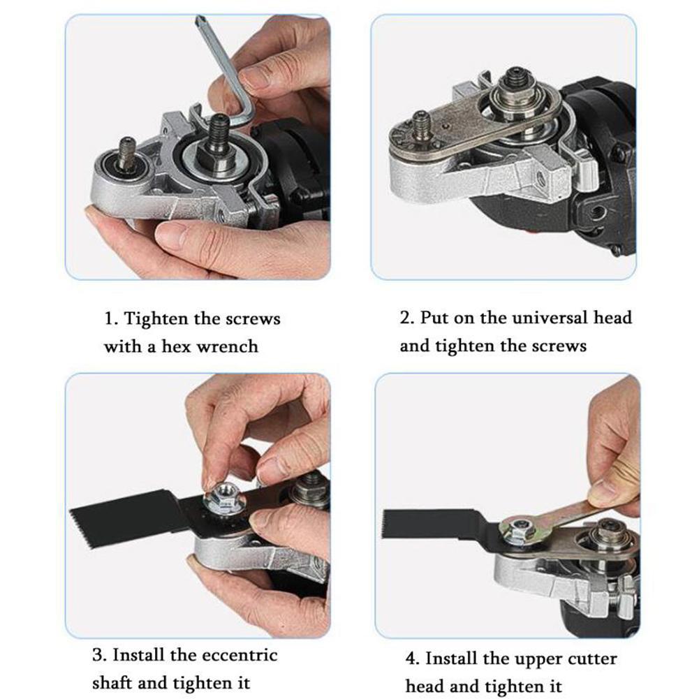 Multifunction Angle Grinder Converter Oscillating Tool Kits NICE new Q8N9