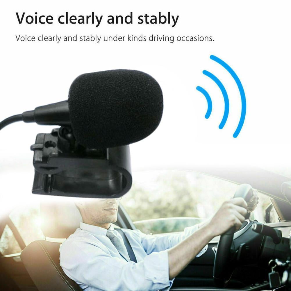 Tonain G1Z3 Handsfree Pioneer In Car CD DVD Microphone, Black