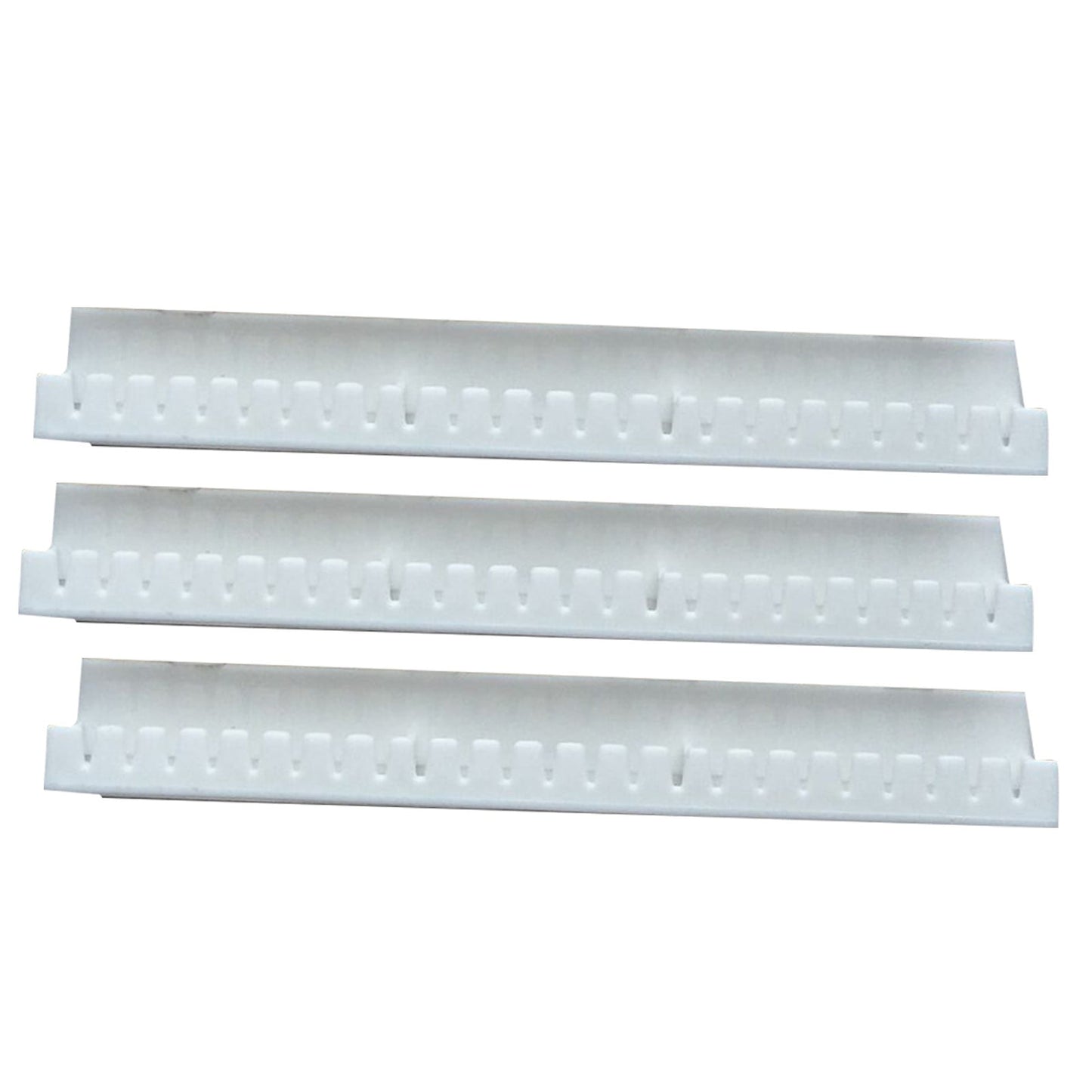 Adhesive Curtain Rod Hooks 9 in 1 Adhesive Paste Wall Hanging Storage Hooks Jewelry Display Organizer Necklace Hanger Newyear Arrival! White