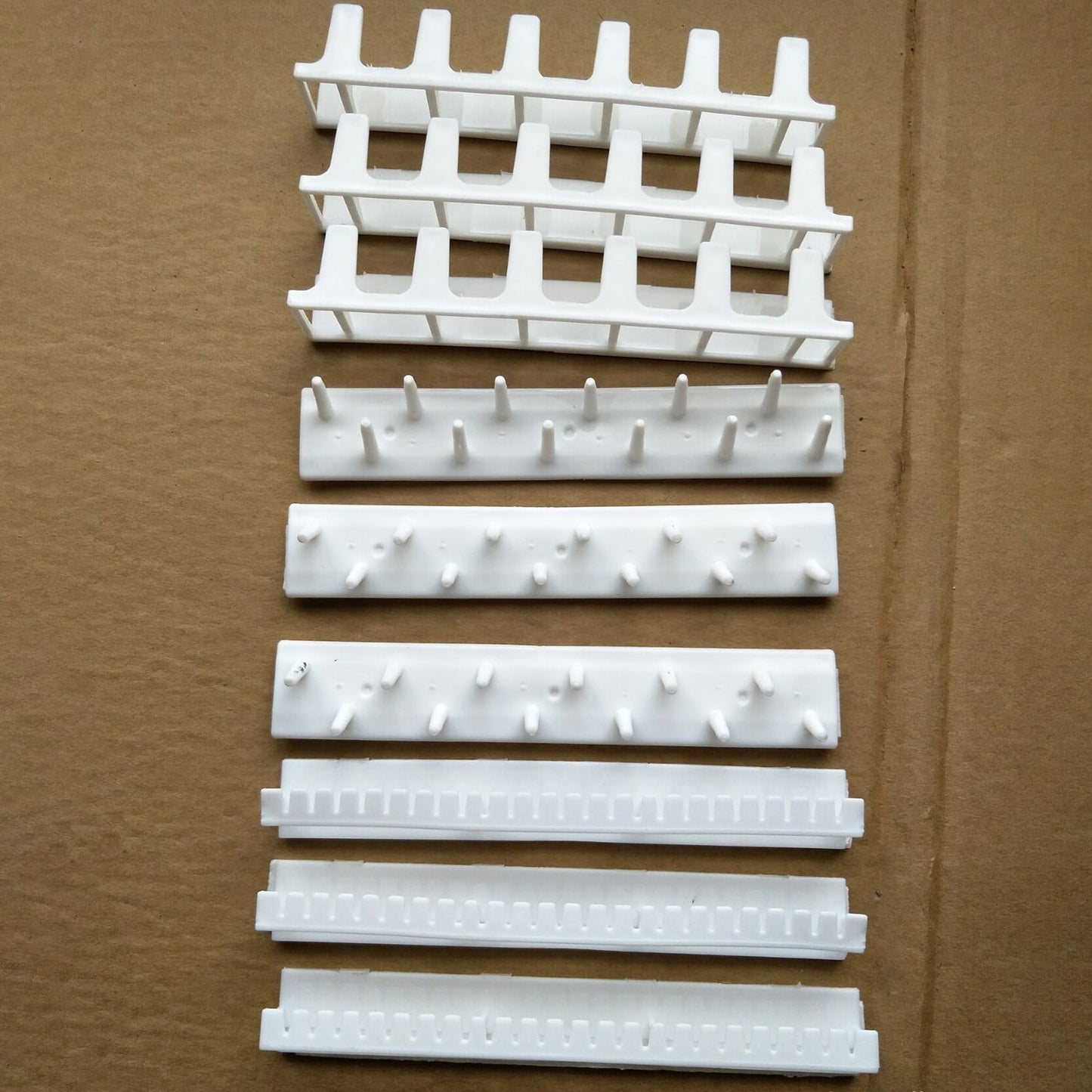 Adhesive Curtain Rod Hooks 9 in 1 Adhesive Paste Wall Hanging Storage Hooks Jewelry Display Organizer Necklace Hanger Newyear Arrival! White