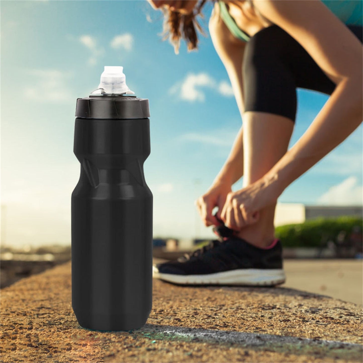 JWDX Bottle, Sports Water Bottle, Kitchen Supplies Clearance, Steel Insulated Stainless Steel Water Bottle – for Cycling Fitness & Sports Fits Most Cages CH