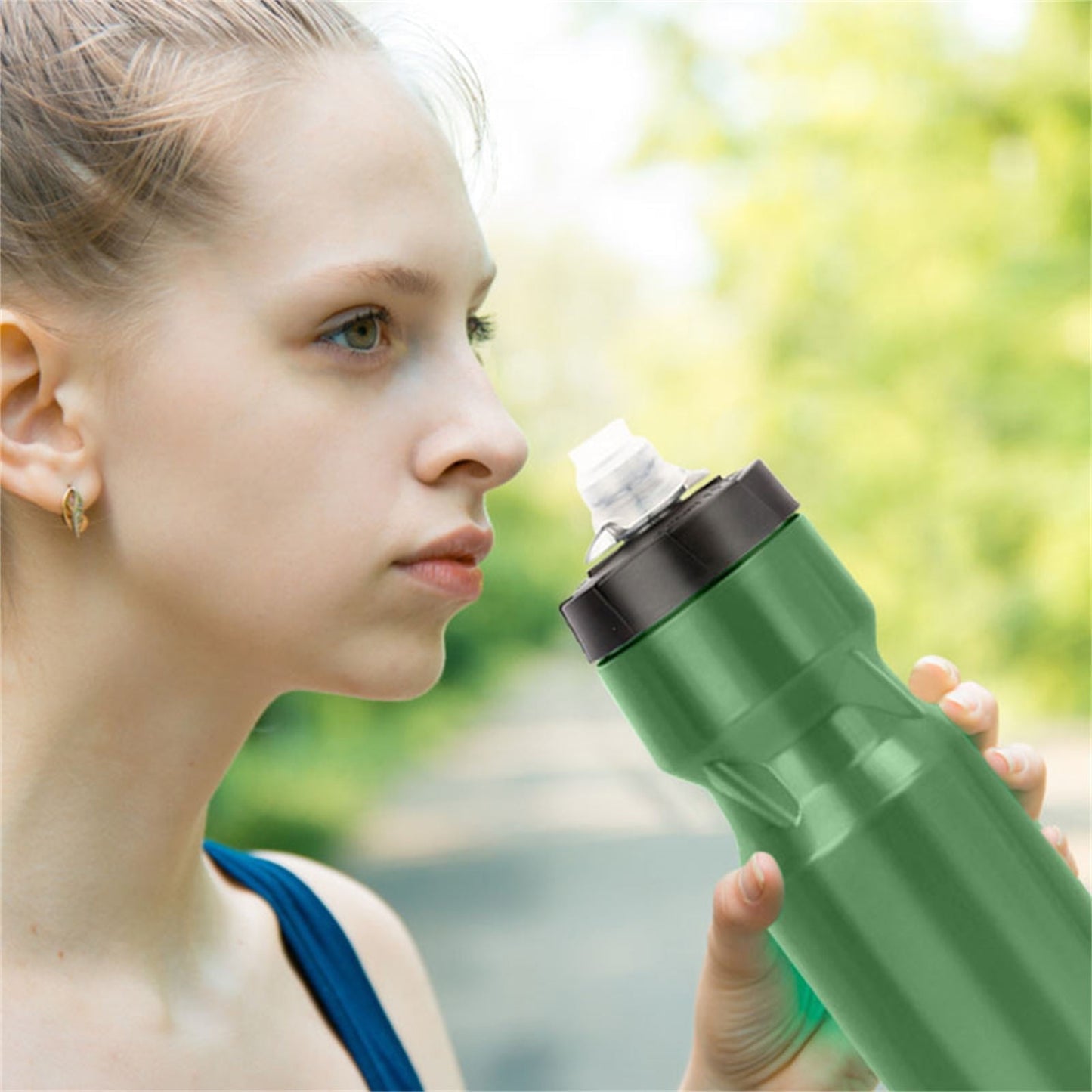 JWDX Bottle, Sports Water Bottle, Kitchen Supplies Clearance, Steel Insulated Stainless Steel Water Bottle – for Cycling Fitness & Sports Fits Most Cages CH