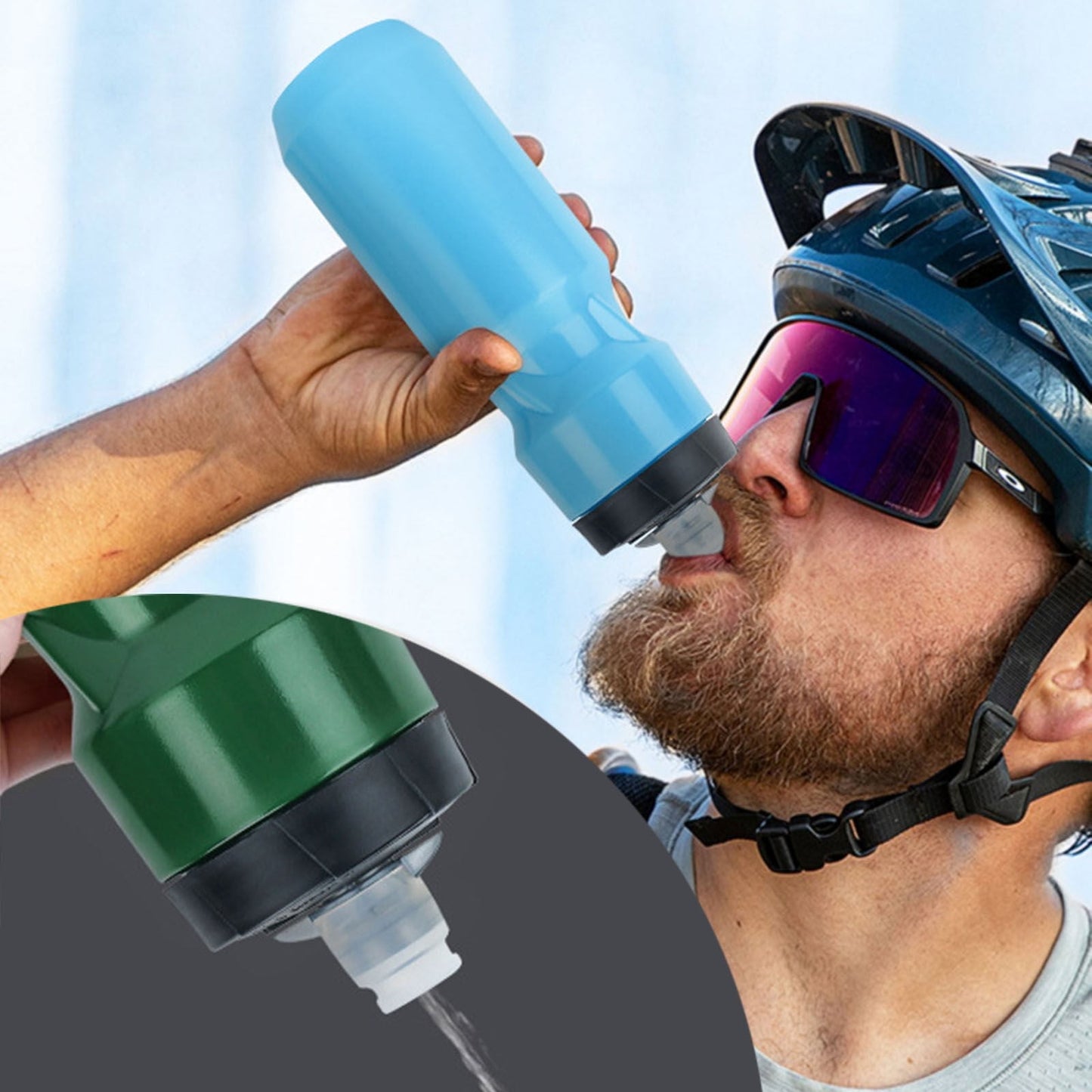 JWDX Bottle, Sports Water Bottle, Kitchen Supplies Clearance, Steel Insulated Stainless Steel Water Bottle – for Cycling Fitness & Sports Fits Most Cages CH