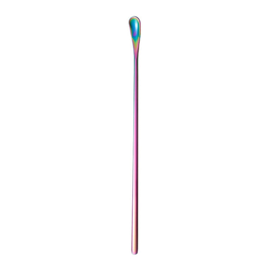 JWDX Tableware Clearance, Stir Sticks Scoop Stainless Stirring Spoons for Coffee Cocktail Mixing Spoon with Long Handle Multifunctional Stir Sticks for Coffee Wine Drinks Tea Oil D