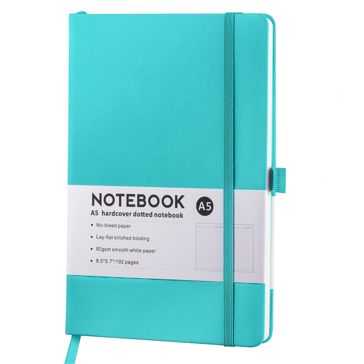 Blank Notebooks Lined Classic Pocket Notebook Journal [ Leather Hard Cover ][ 100 Gsm ] [ Ruled ] Premium Thick Paper with Inner Pocket 3.5 Newyear Arrival! A 1-Green