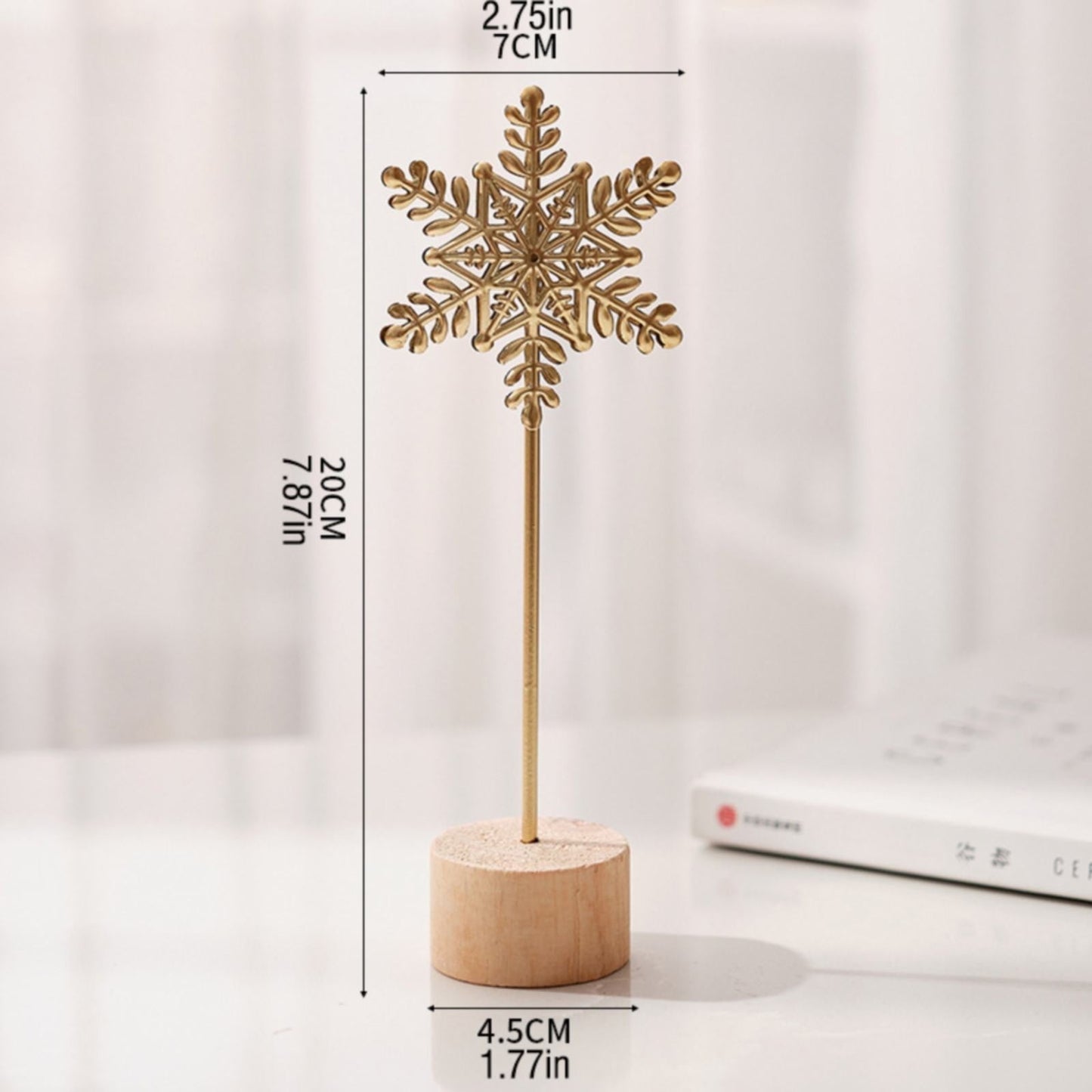 Leaf Decor Metal Golden Leaf Ornaments and Base Modern Simple Gold Leaf Table Sculpture for Living Room Bedroom Bookshelf Desktop Decoratio, Valentines Day Decorations: Desktop Ornament Gold1