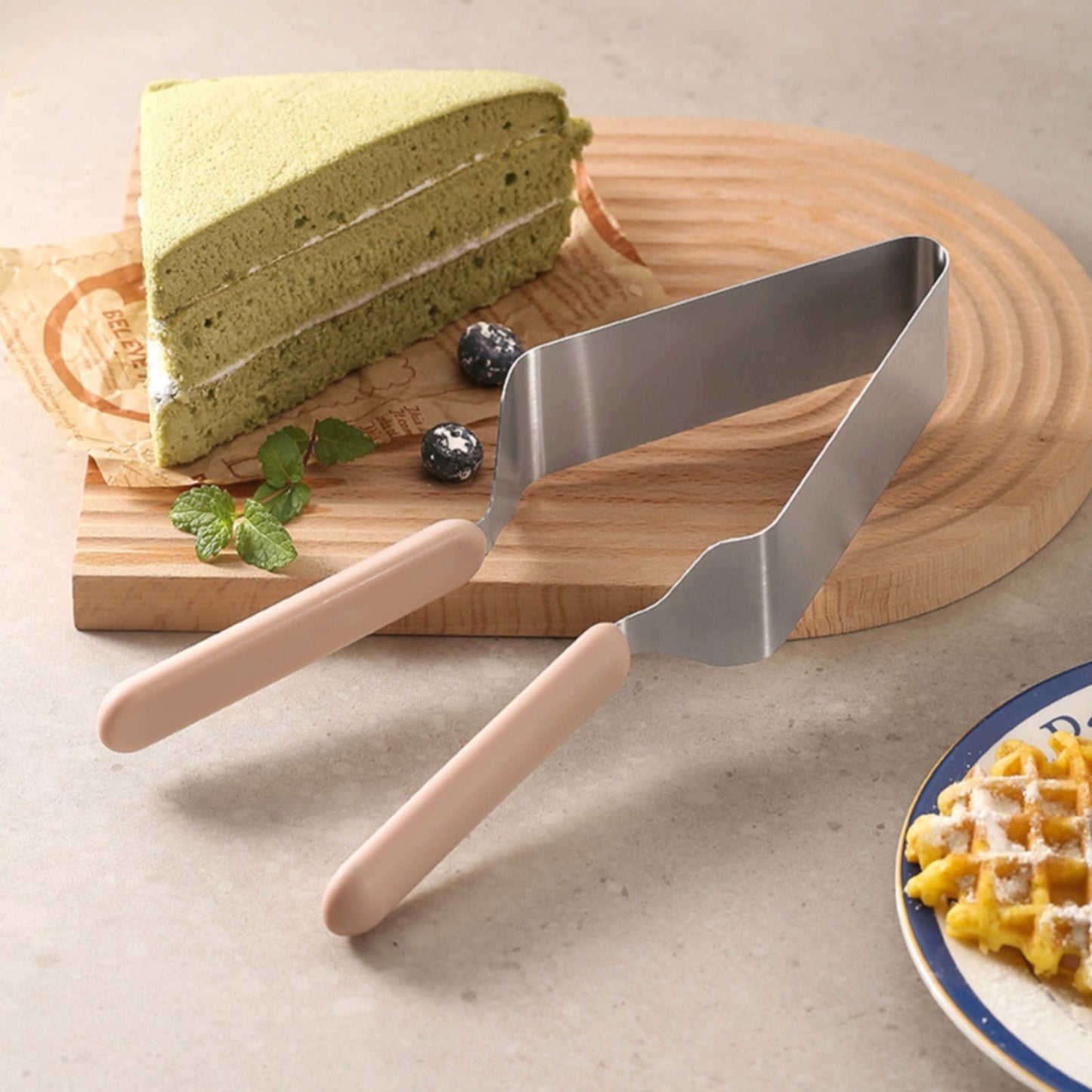 JWDX Cutter Clearance, Cake Cutter Triangular Cake Cutter Stainless Cake Cutter | and Cake Cutter Cake Cake Elevator Cake Cake Elevator Tools for and Pizza Pink