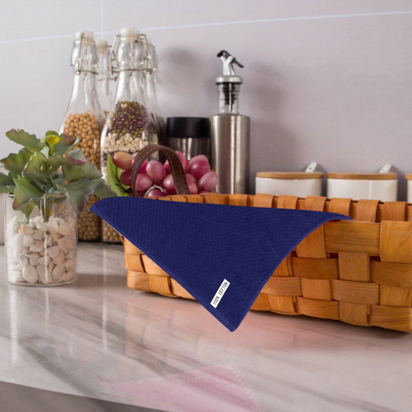 JWDX Wipes Clearance, Cleaning Kitchen Fast Absorbent Microfiber Towels Rags and Cloths Drying Super Cotton Dish Dish Soft Kitchen Dishcloths Towels Dish Cloth Microfiber Wipes BU1