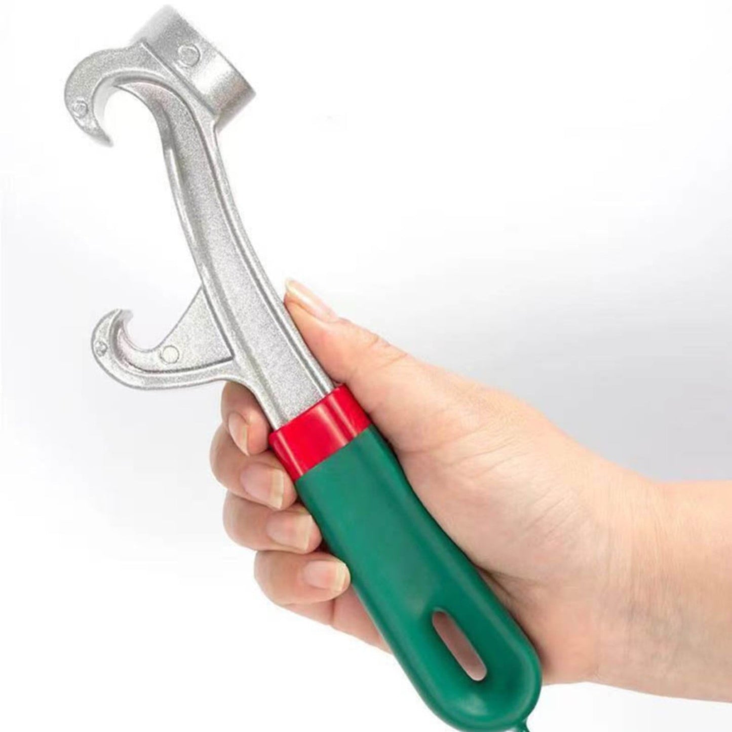 JWDX Bottle Opener Clearance, Aluminum Can Opener Tool 5 Gallon 8.5 Inch Paint Can Opener Metal Can Opener Lid Opener Tool Non Slip Rubber Handle for Home Industrial Use As shown