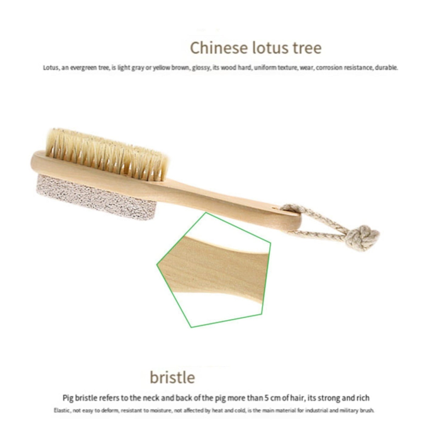 JWDX Cleaning Brush Clearance, Scrub Tool Pedicure Tools for Feet Body Brush Foot Scraper Exfoliating Wooden Pumice Stone Brush Rubbing Foot Board with Wood Grinding Foot Stone Small Brush Rubbing As shown