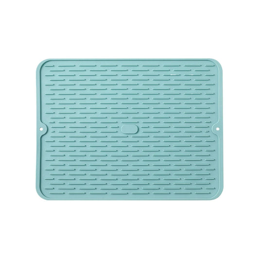 JWDX Placemat Clearance, Silicone Dish Drying Mat 2025 New Kitchen Sink Silicone Draining Mat Fast Drying Stone Sink Tray Heat Silicone Mat Easy Clean Raised Edge Holds Water B
