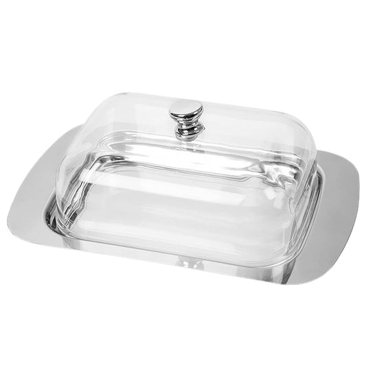 JWDX Food Storage Clearance, Butter Dish with Lid Farmhouse Butter Dish Vintage Butter Container with Cover Stainless Butter Butter Stick Holder for Countertop Kitchen Decor As shown