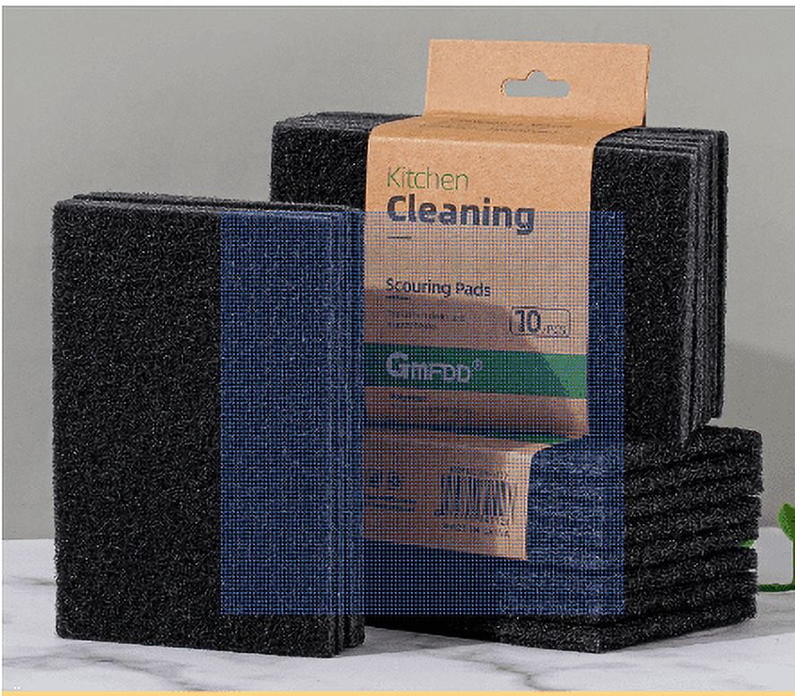 JWDX Kitchen Cleaning Supplies Clearance, Heavy Duty Scour Pads Scouring Pads for Kitchen and Dish Cleaning As shown