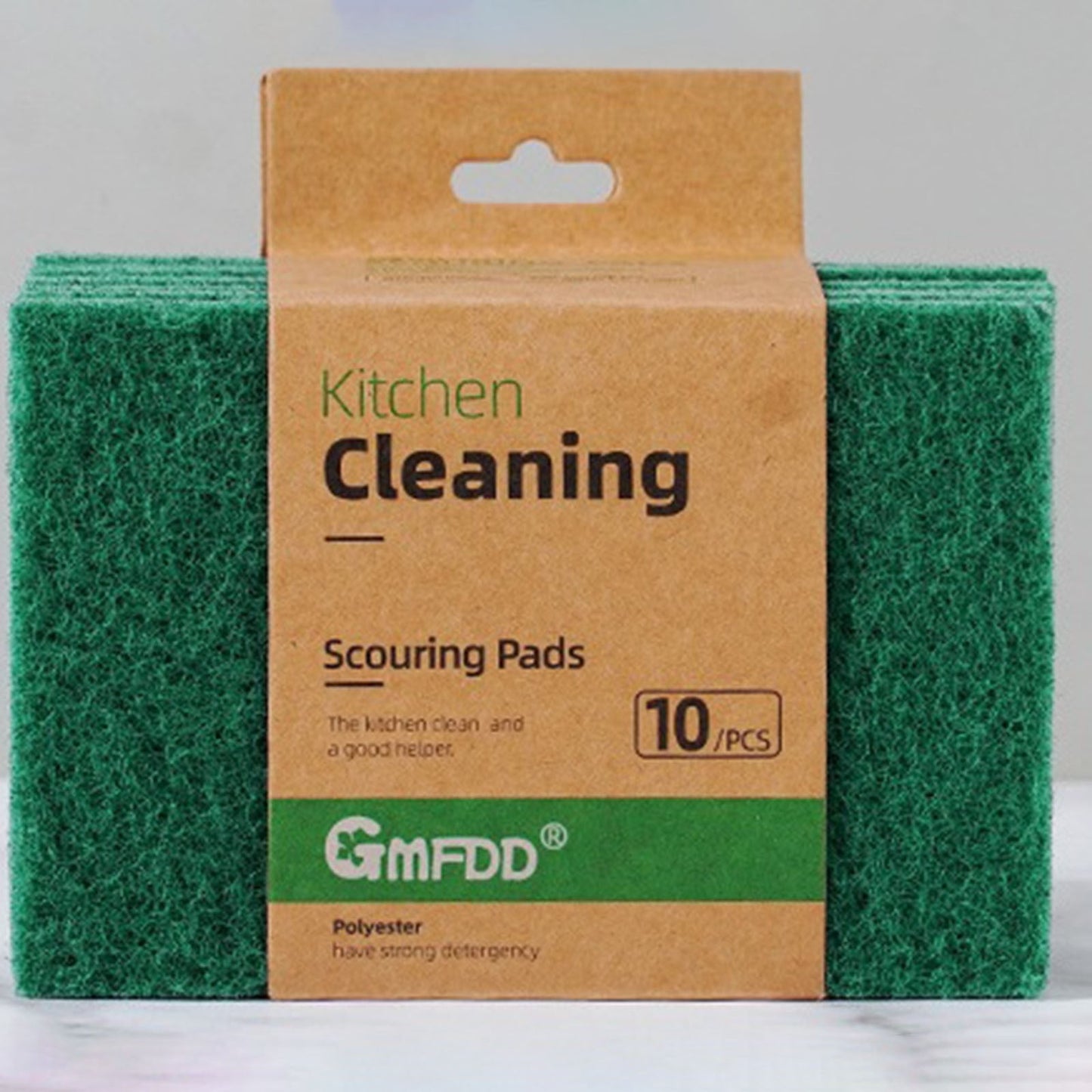 JWDX Kitchen Cleaning Supplies Clearance, Heavy Duty Scour Pads Scouring Pads for Kitchen and Dish Cleaning As shown
