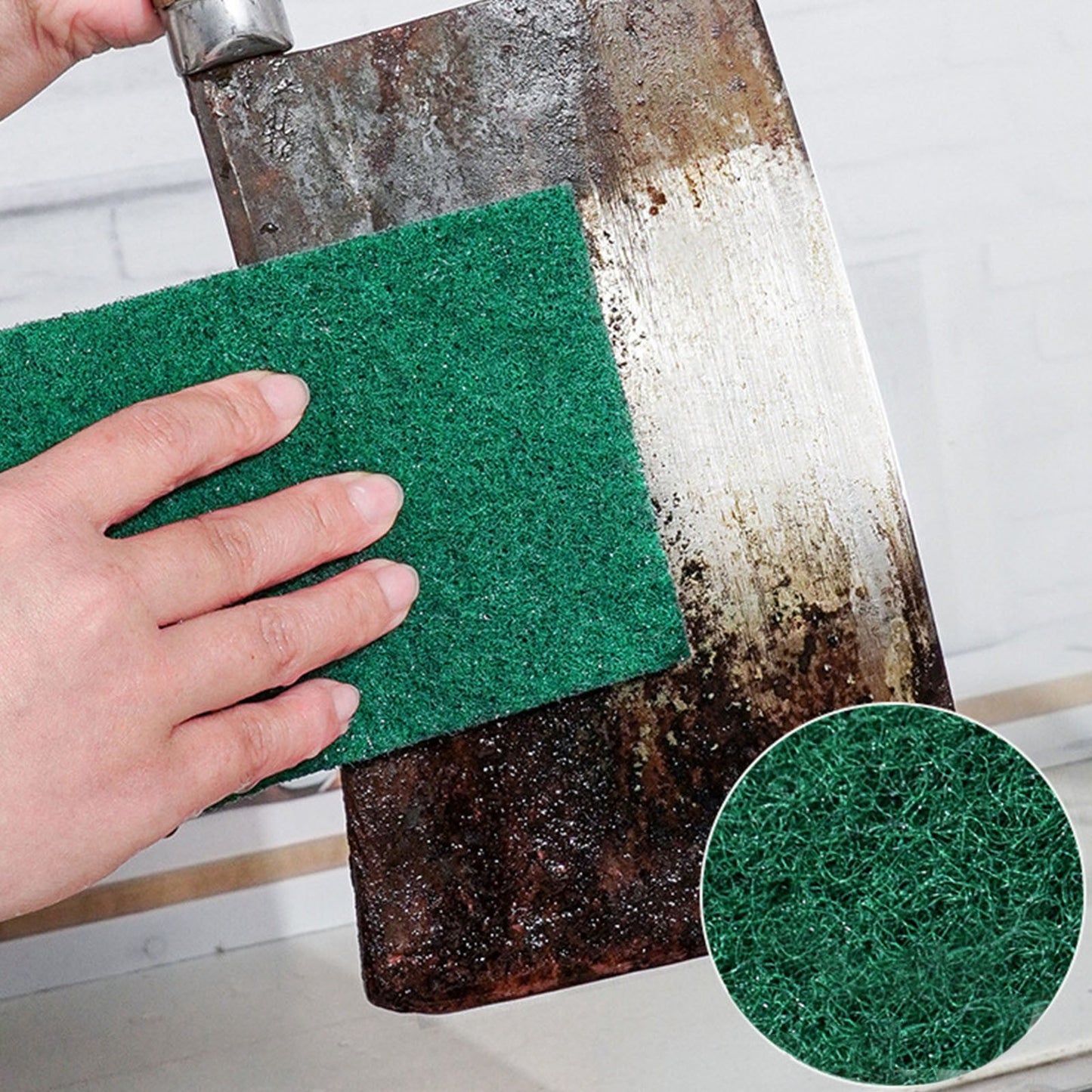 JWDX Kitchen Cleaning Supplies Clearance, Heavy Duty Scour Pads Scouring Pads for Kitchen and Dish Cleaning As shown