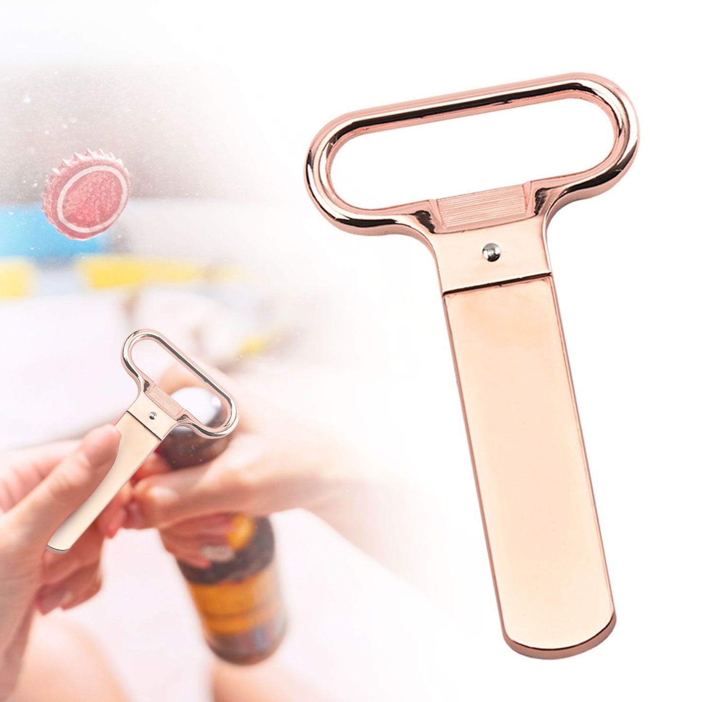 JWDX Bottle Opener Clearance, Bottle Openers Wine Cork Extractor Corkscrew Beer Corks Stainless Two Jaw Puller Used to Open Bottles D