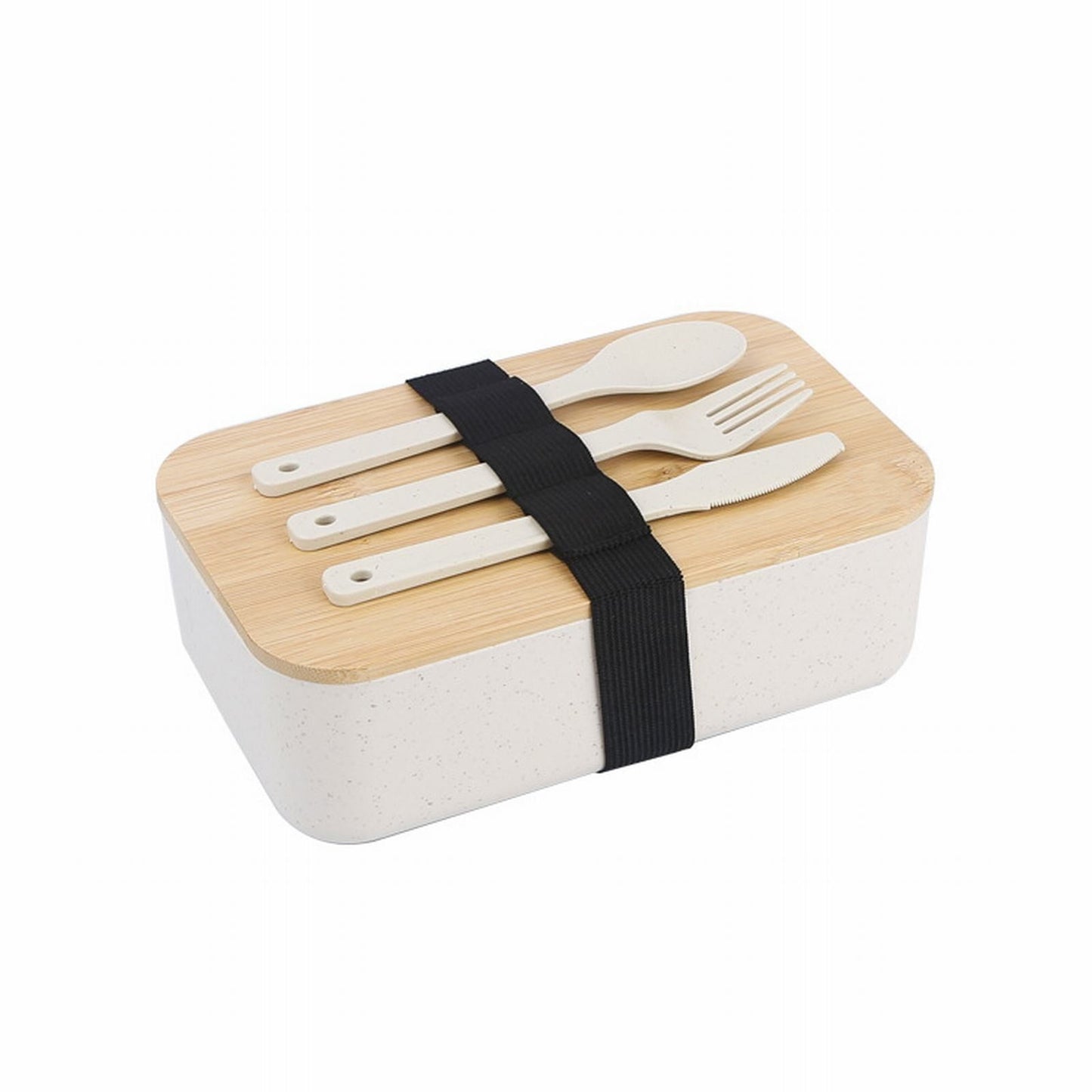 JWDX Tableware Clearance, Box Lunch Box Japanese 2 Layer Food Container with Cutlery Spoon and Fork Divided Salad Box for Men and Women BG2