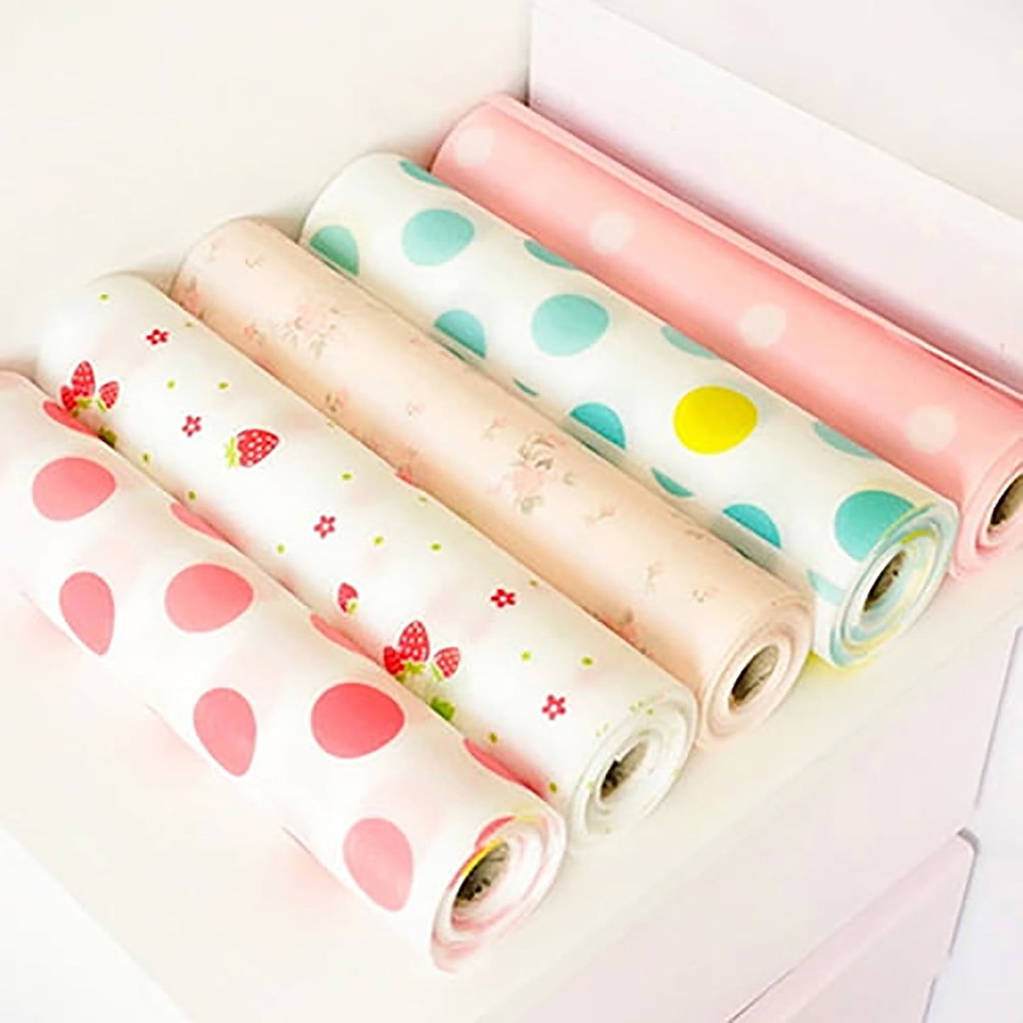 Eguiwyn Anti-Slip Countertop Mat Paper (White), 30*300cm Furniture Paper Removable Shelf Liner for Kitchen Cabinet Dresser Drawer Covering 11.81 × 118.11 inch/30cm×3m Red