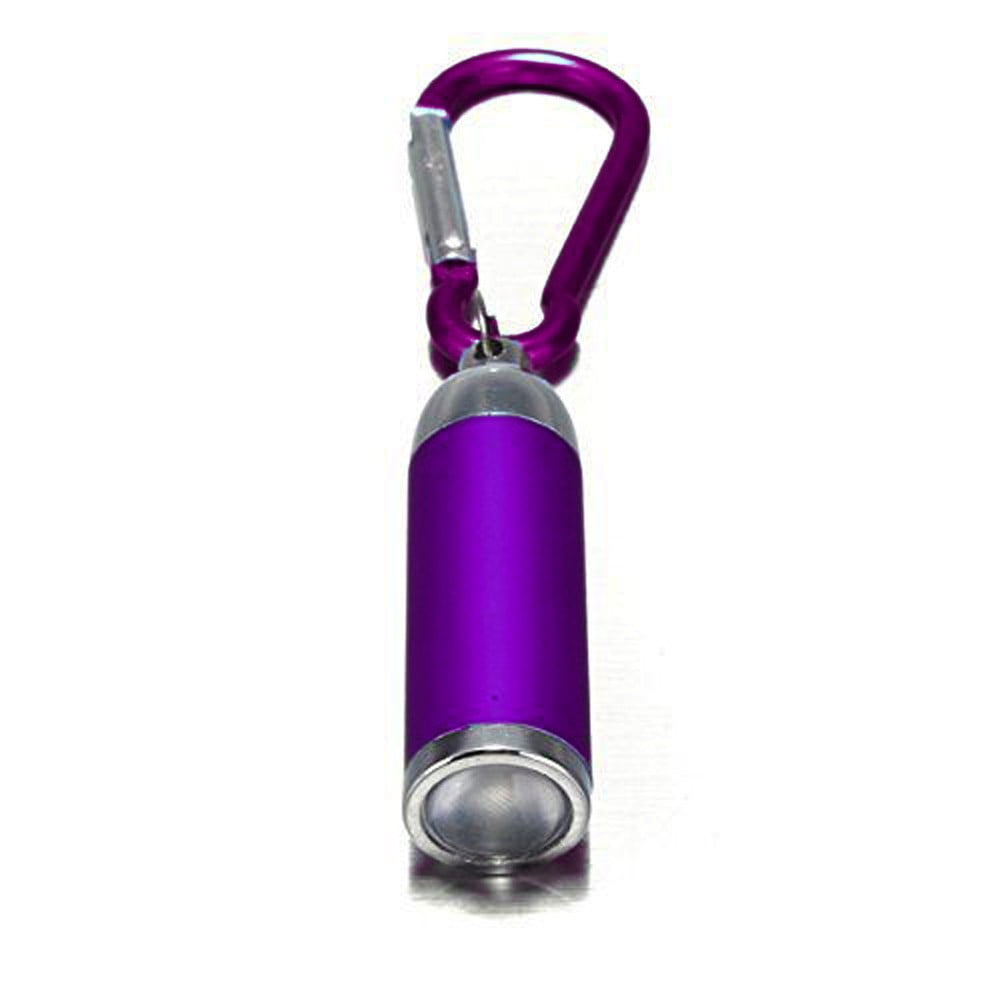 WQQZJJ Outdoor Fun Gifts Ultra Bright Mini LED Camping Flashlight Torch Keyring Portable KeyChain on Clearance Purple