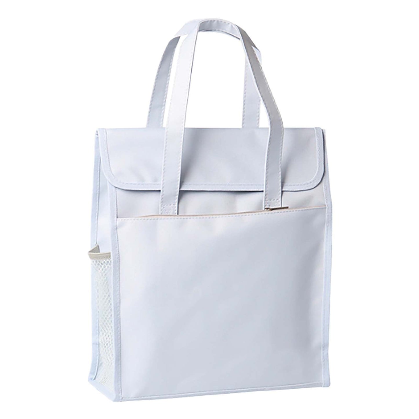 1*Bag JWDX File Folder Tote Bag with Handle Portable Document Organizer Box for Letter Size File Folder Folding File Case for Home One Size Blue