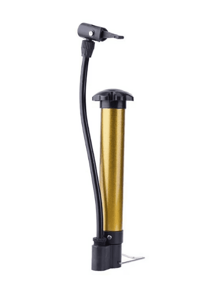 Jwdx 1 × Portable Bicycle Air Pump Pump For Tires Scooter Inflator Portable Mobility Scooter Pump Inflation Tool Small Inflator Accessory For Car & One Size Yellow