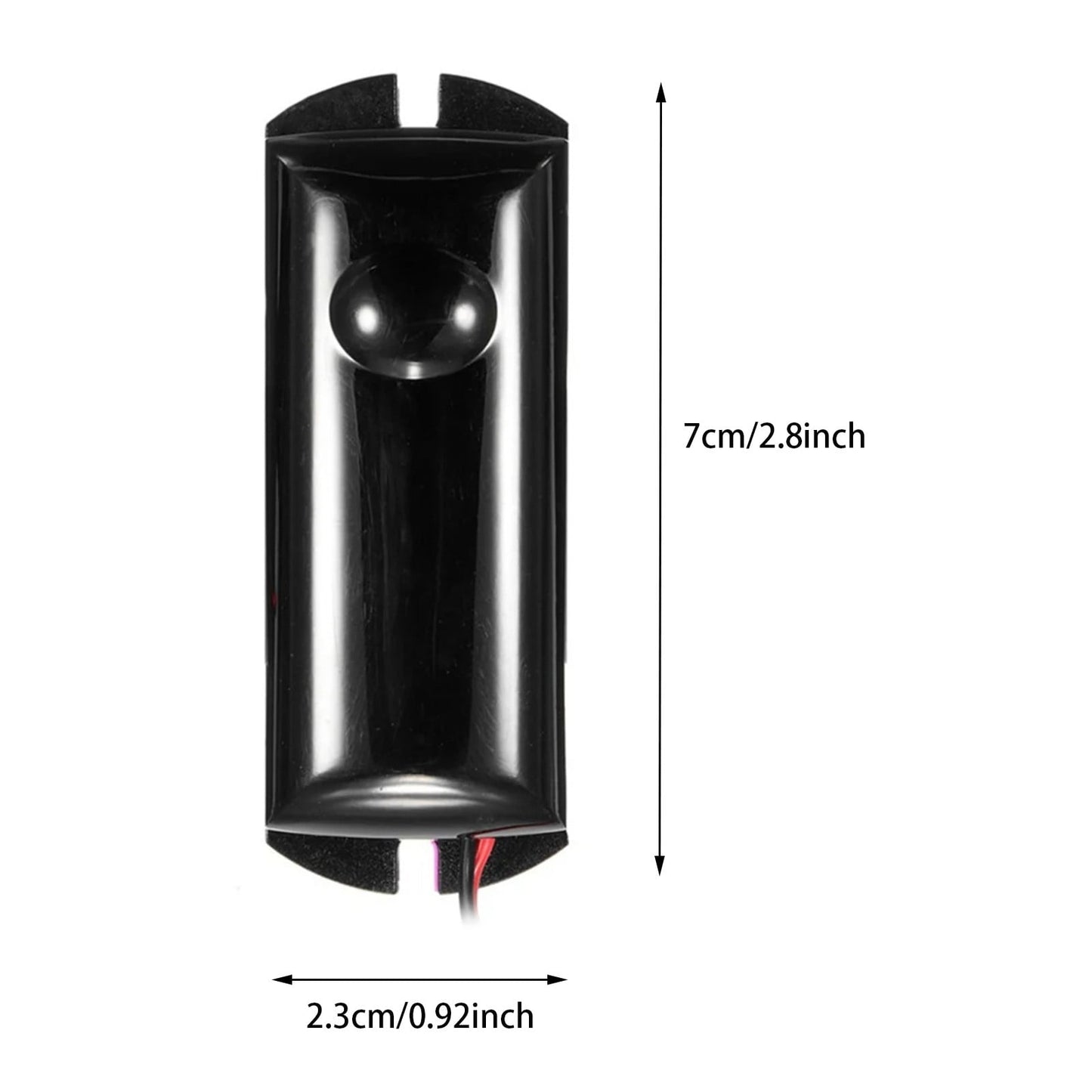Infrared Radio Alarm JWDX, 1* Anti-Theft Alarm 1Pc Single Beam Infrared Detector Alarm Barrier Sensor Photoelectric Home One Size Black