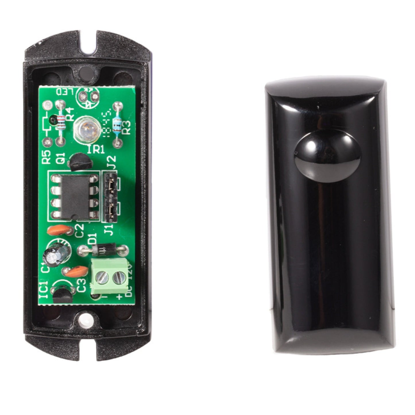 Infrared Radio Alarm JWDX, 1* Anti-Theft Alarm 1Pc Single Beam Infrared Detector Alarm Barrier Sensor Photoelectric Home One Size Black