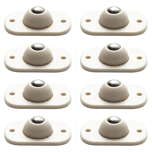 JWDX, Self Adhesive Mini Continuous Casting Wheel Stem Wheel Bearing 360 Rotating Universal Wheel Garbage Adhesive Pulley Storage Box Small Furniture Adhesive Universal Pulley One Size BA