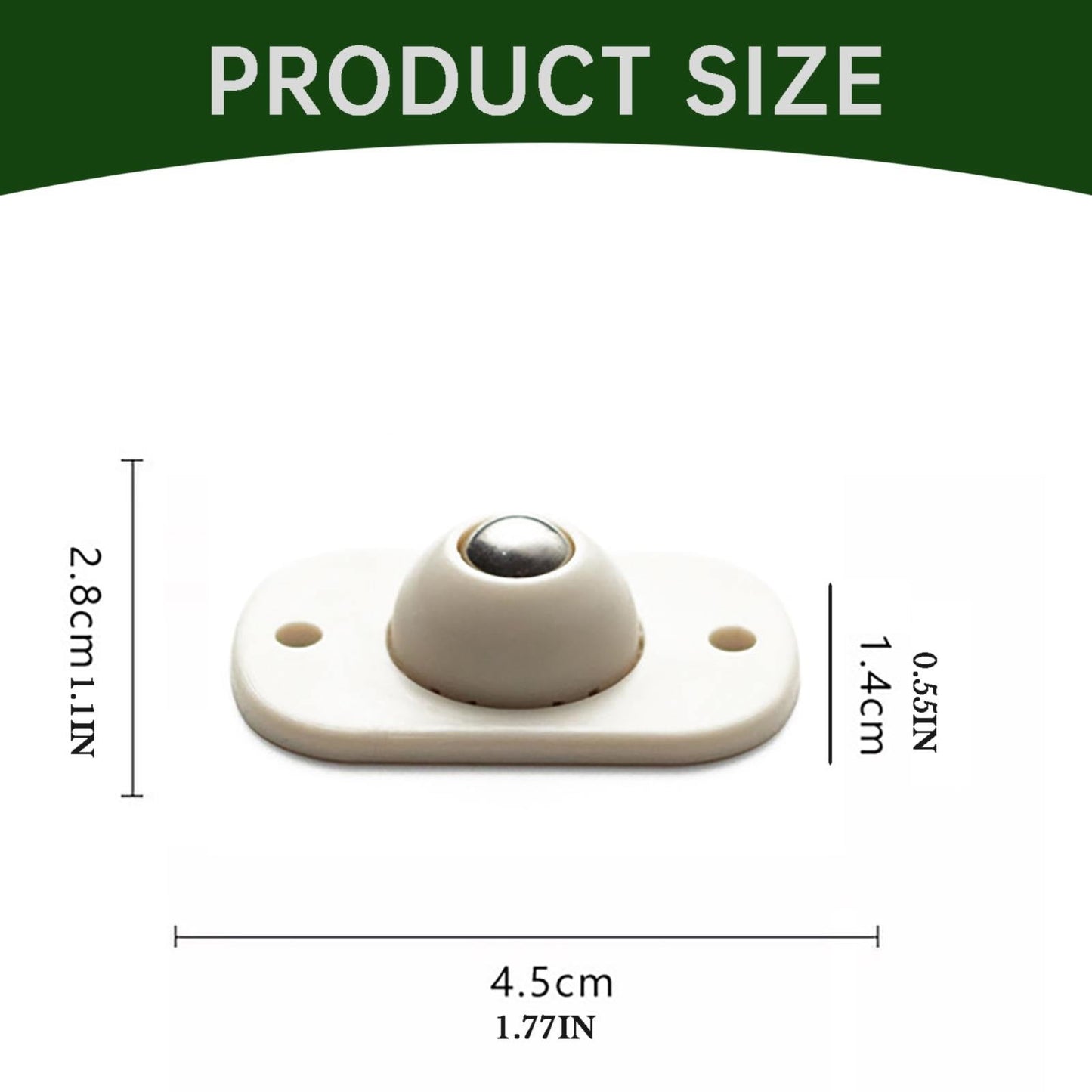 JWDX, Self Adhesive Mini Continuous Casting Wheel Stem Wheel Bearing 360 Rotating Universal Wheel Garbage Adhesive Pulley Storage Box Small Furniture Adhesive Universal Pulley One Size BA