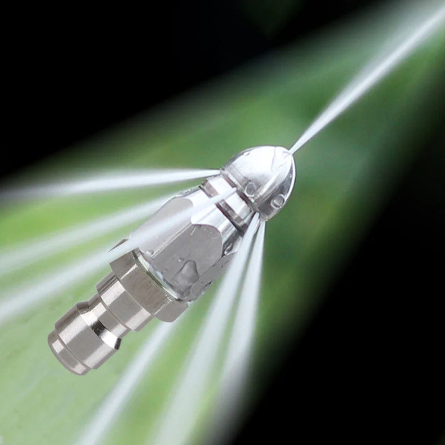 Cleaning the High Pressure Nozzle JWDX, 1x Cleaning High Pressure Nozzle Dredging Stainless High Pressure Nozzle One Size Silver
