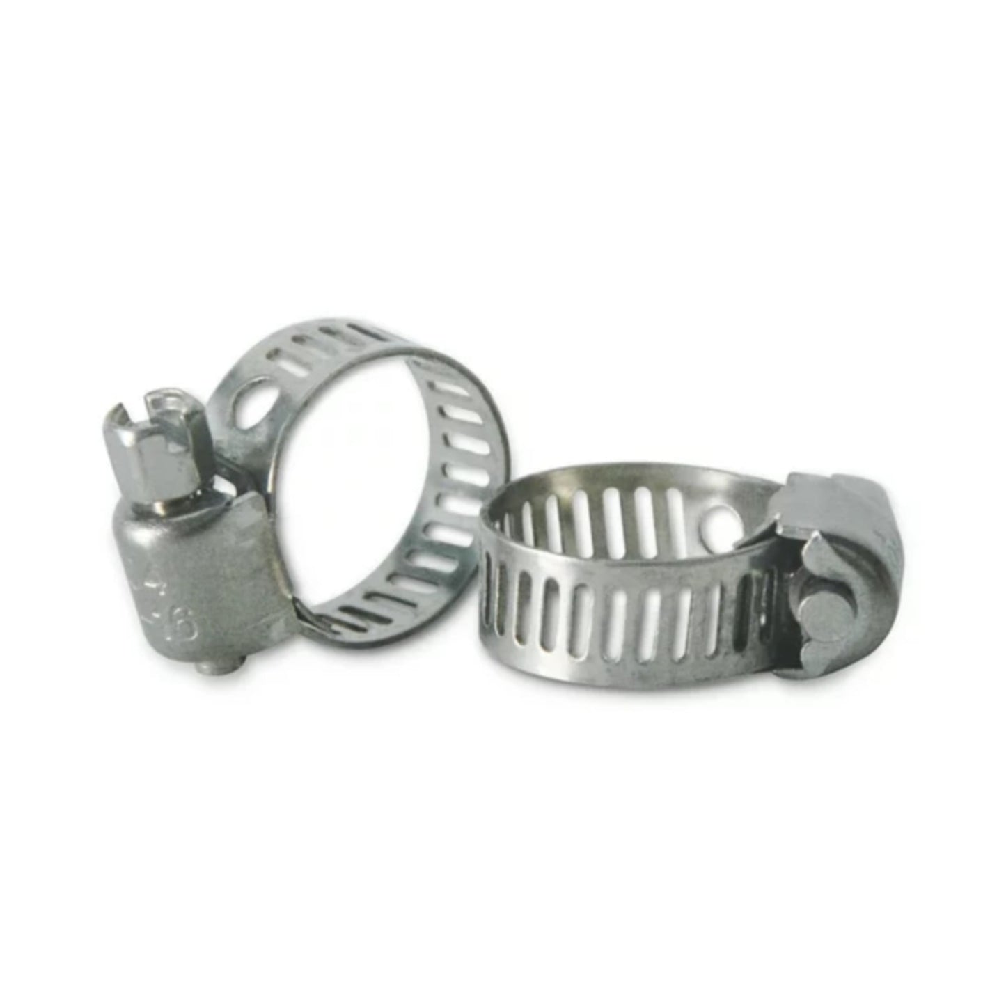 30Pc 304 Stainless Steel Beautiful Throat Clamp (Hand-Made 30Pc 304 10-16Mm Throat Clamp) JWDX, 30 Pack Hose Clamps Stainless Steel Clamps Worm Gear Hose Clamp Miniature Powerseal Kit One Size Silver