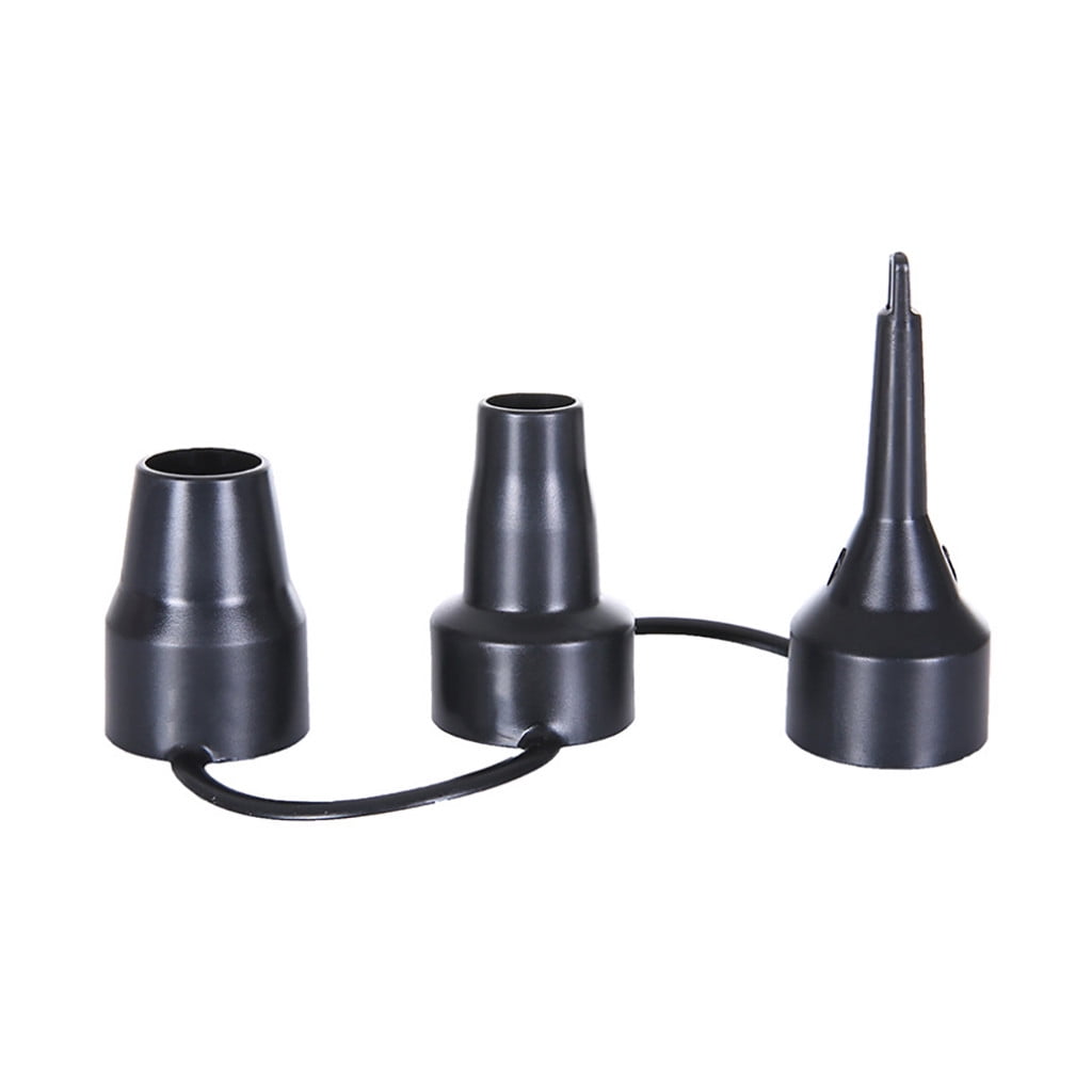 JWDX Sizes Plastic 3 Nozzle Nozzle Adaptor Inflator Air Replacement Head Nozzles Tools & Home Improvement, 1X Air Pump Nozzle(Blackplastic) One Size Black