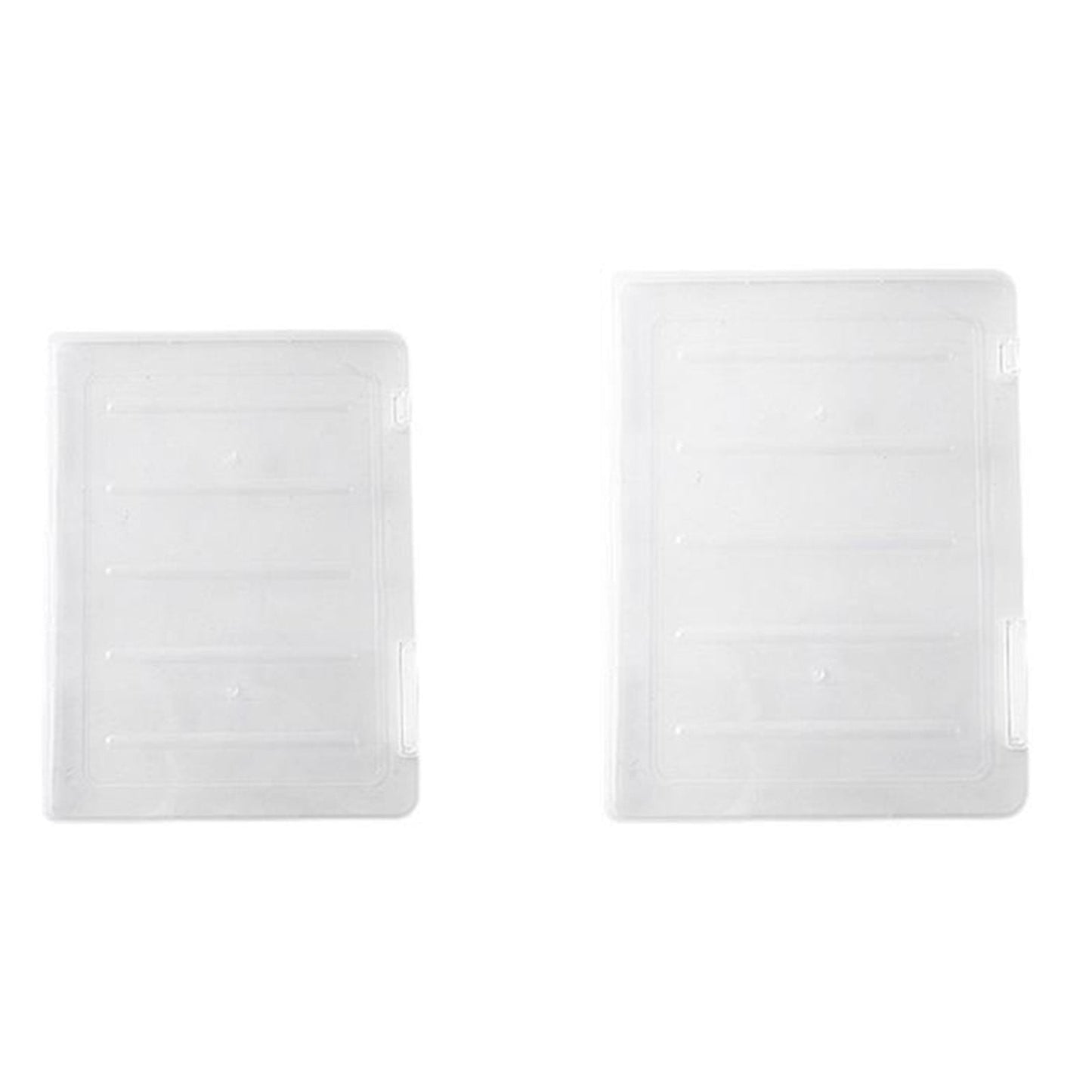 File Storage Box Transparent Small Jwdx Transparent File Box Storage Box Portable Supplies Holder for Documents and Paper Protectors Portable File Box One Size CL1
