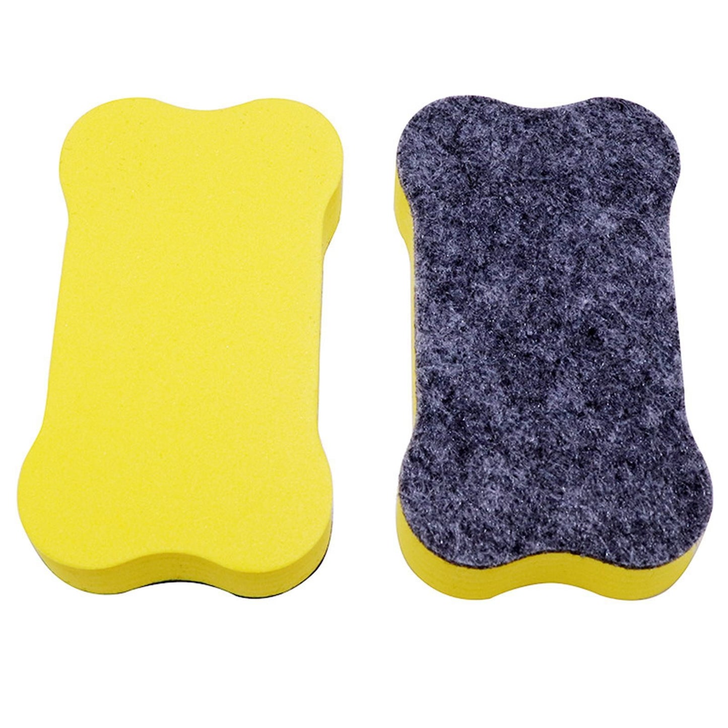 Magnetic Blackboard Eraser Green Jwdx Whiteboard Dry Eraser Eraser Bone Shape Suitable for Scho-ǒls Homes and Red Yellow Blue and One Size Green