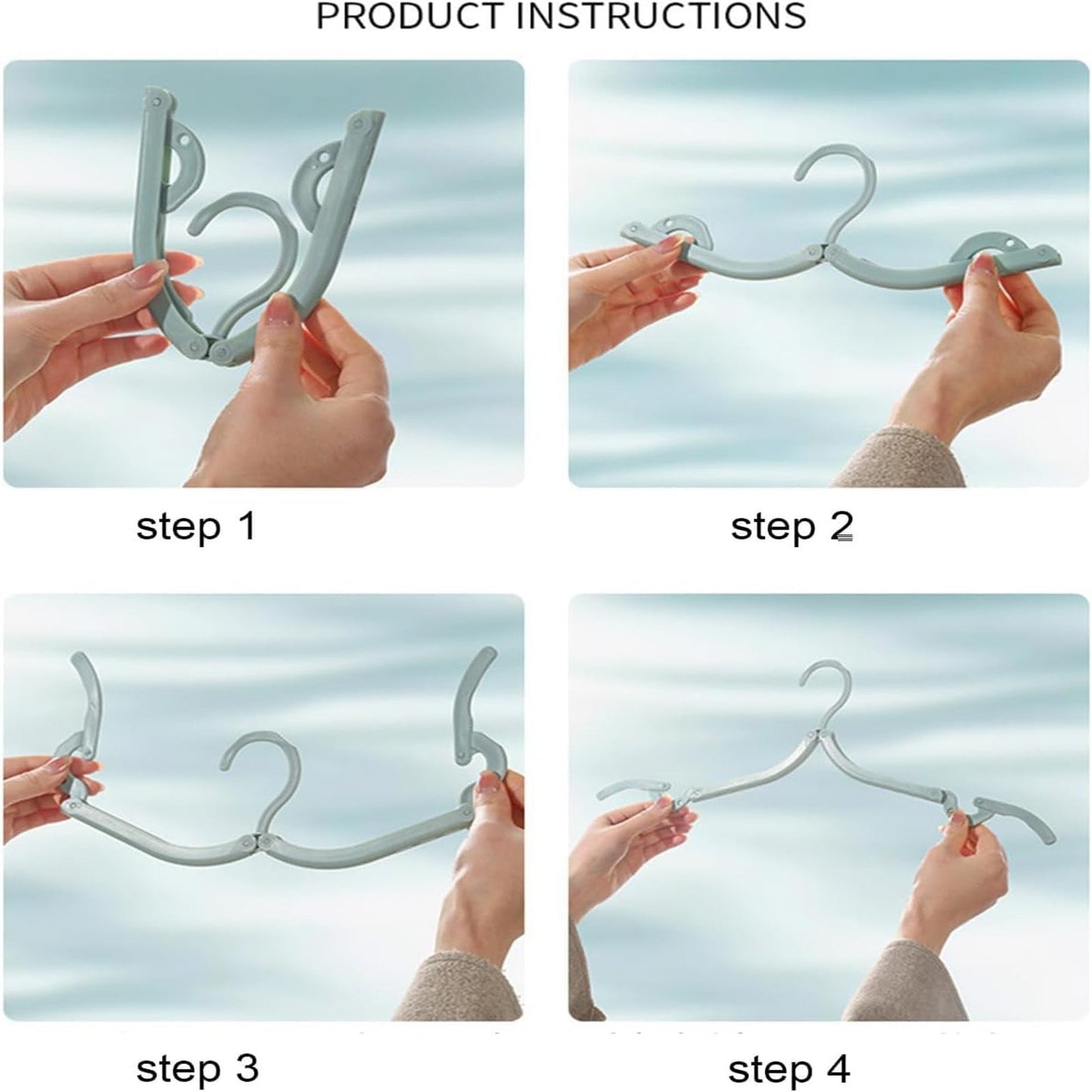 Folding Clothes Hanger Pink 5Pcs Jwdx Travel Foldable Hangers Update Portable Plastic Hanger Travel Accessories Must Haves Clothes Drying Rack Folding Hanger for Traveling Camping Flying Rv One Size Green
