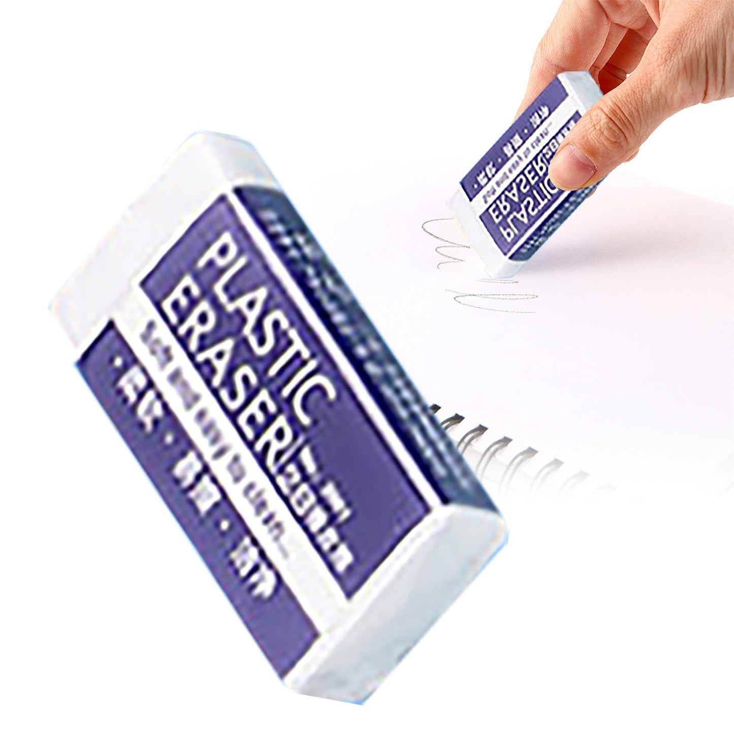 JWDX Hot Clearance! Stationery 2B Eraser stǔdənt Chǐ-ldrən Eraser Art Sketch Painting Pencil Eraser Learning Stationery, 1 Eraser 1Pc Stationery 2B eraser Small 1PC