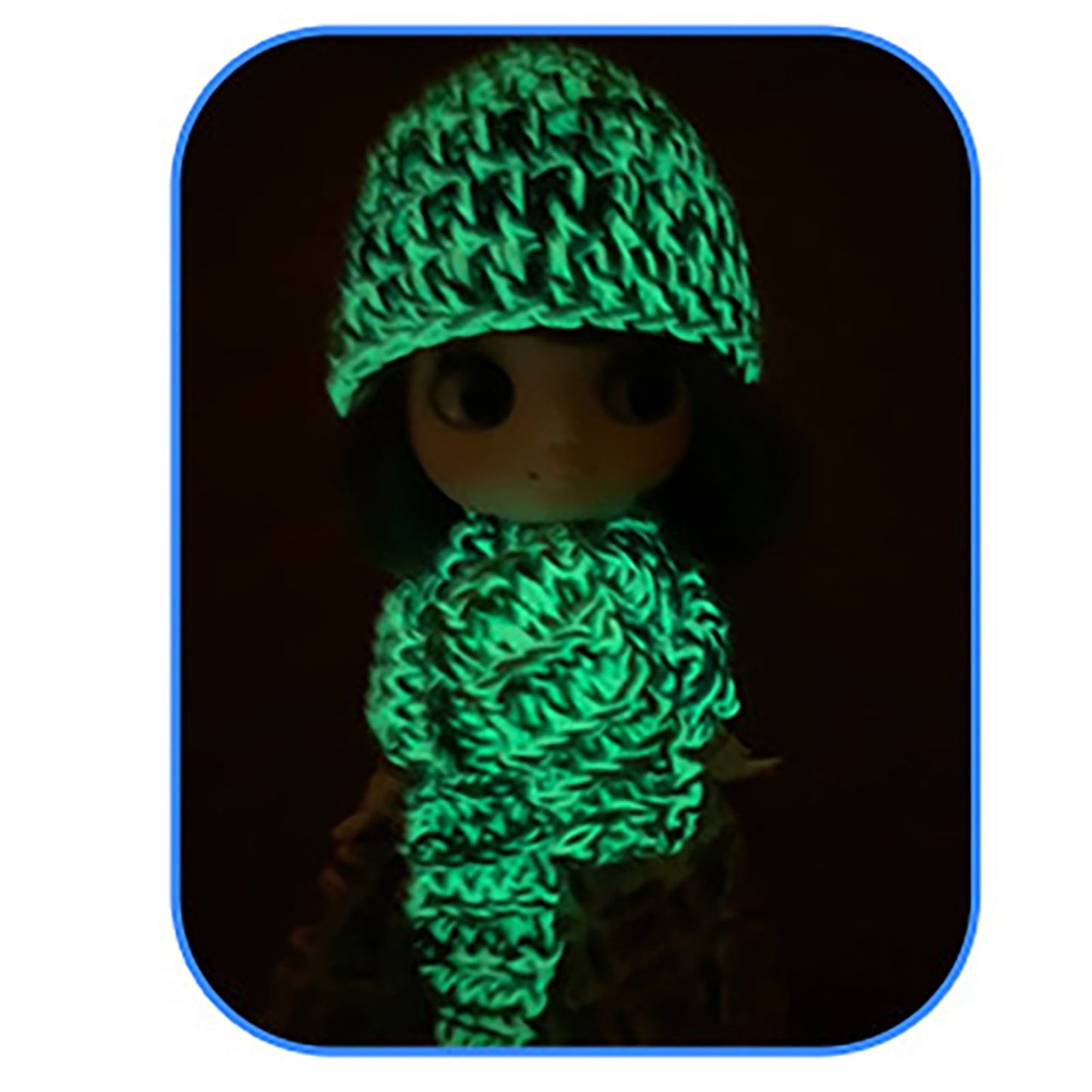 LGCASL Diy Glow in the Dark Yarn*1 Diy Glow Yarn Glow in the Dark Yarn for Crochet Glow Yarn for Knitting Crocheting Crafts Sewing Beginners Christmas Decorations, Onion Yellow Diy Yarn Onion yellow