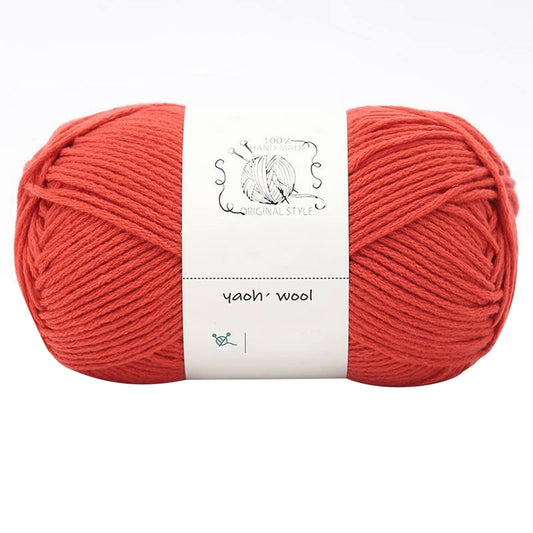 LGCASL Hand-Knitted Yarn #2 Pure White , 1Pc100G Hand Woven Cotton Yarn Soft Crochet Yarn for Hand Knitting Warm Sweater Sofa Cushion Scarf Diy coral fleece