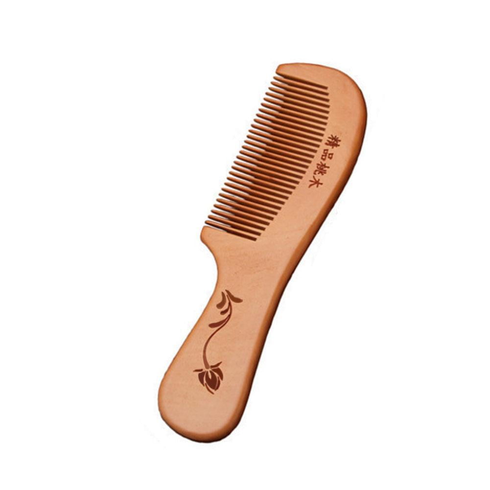Wooden Comb / Natural Wood /Hair Beard Mustache Brush BRAND Tooth EW B2M3 FAST A8O1