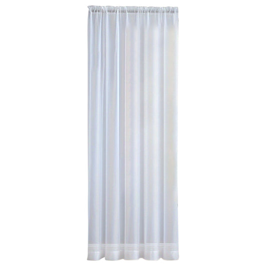 LGCASL, Bathroom Window Curtains Rod Pocket Semi Linen Drapes Short Small Curtains Privacy with Light Filtering for Kitchen/Nursery White, Sheer Curtains Sheer curtains White