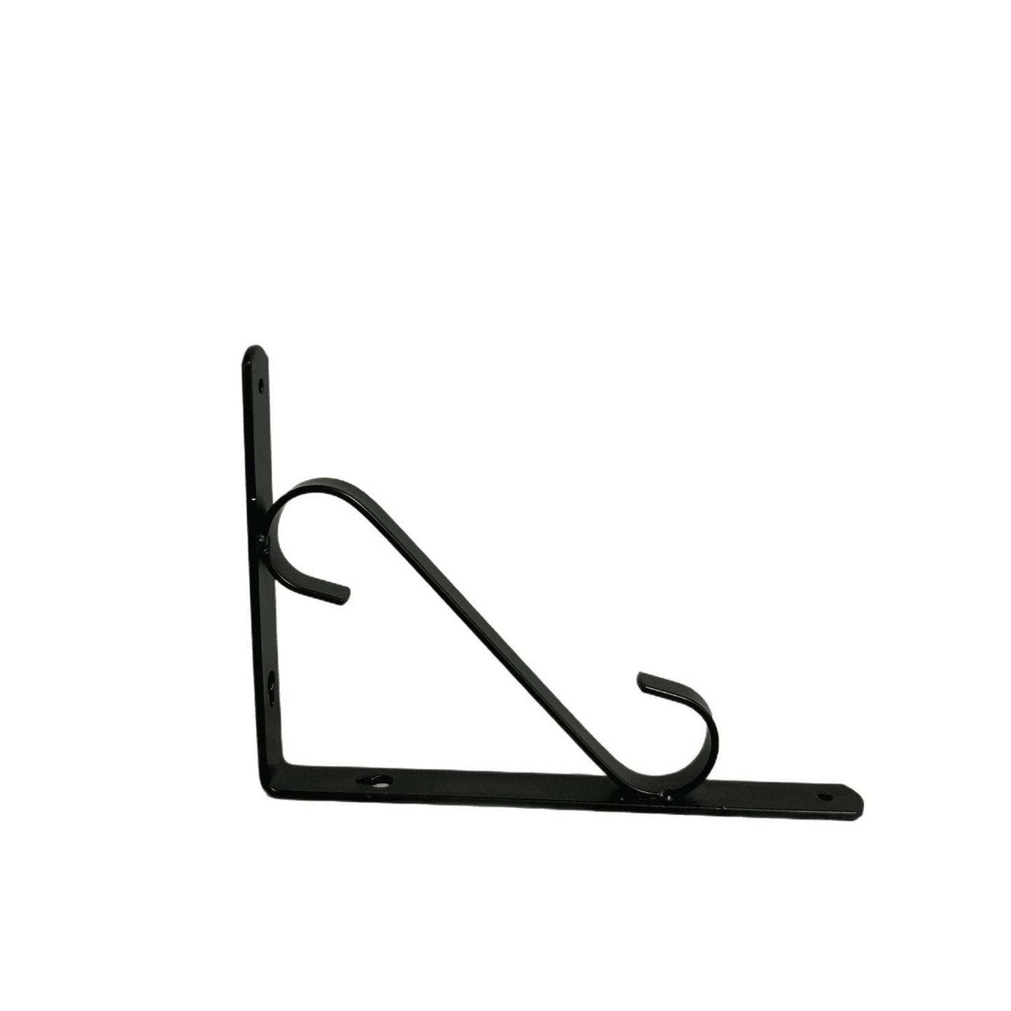 LGCASL Clearance! Wall Support Bracket Wall Support Bracket Shelf Brackets 1 Sets Bracket Grid Wall Shelf Floating Shelf Brackets Shelf Support Brackets Folding Brackets- Black, S XL Black