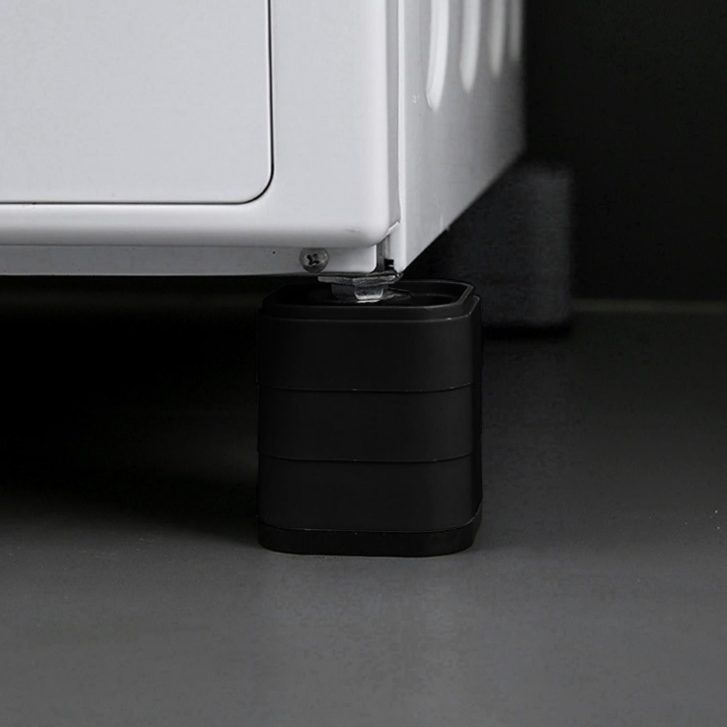 LGCASL Clearance! L: 6 cm,W: 6 cm Furniture Adjustable Adjustable Bed for Table Desk Couch Chair Sofa Cabinet Bed Legs Dorm Anti Rubber- L: 6 cm,W: 6 cm Black