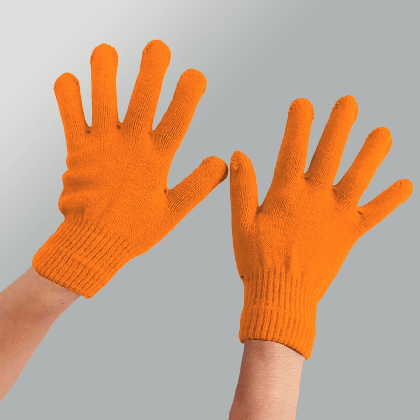 LGCASL Clearance! Winter Gloves Warm Strecty Knit Gloves for Men Women- Dark Gray One Size Orange