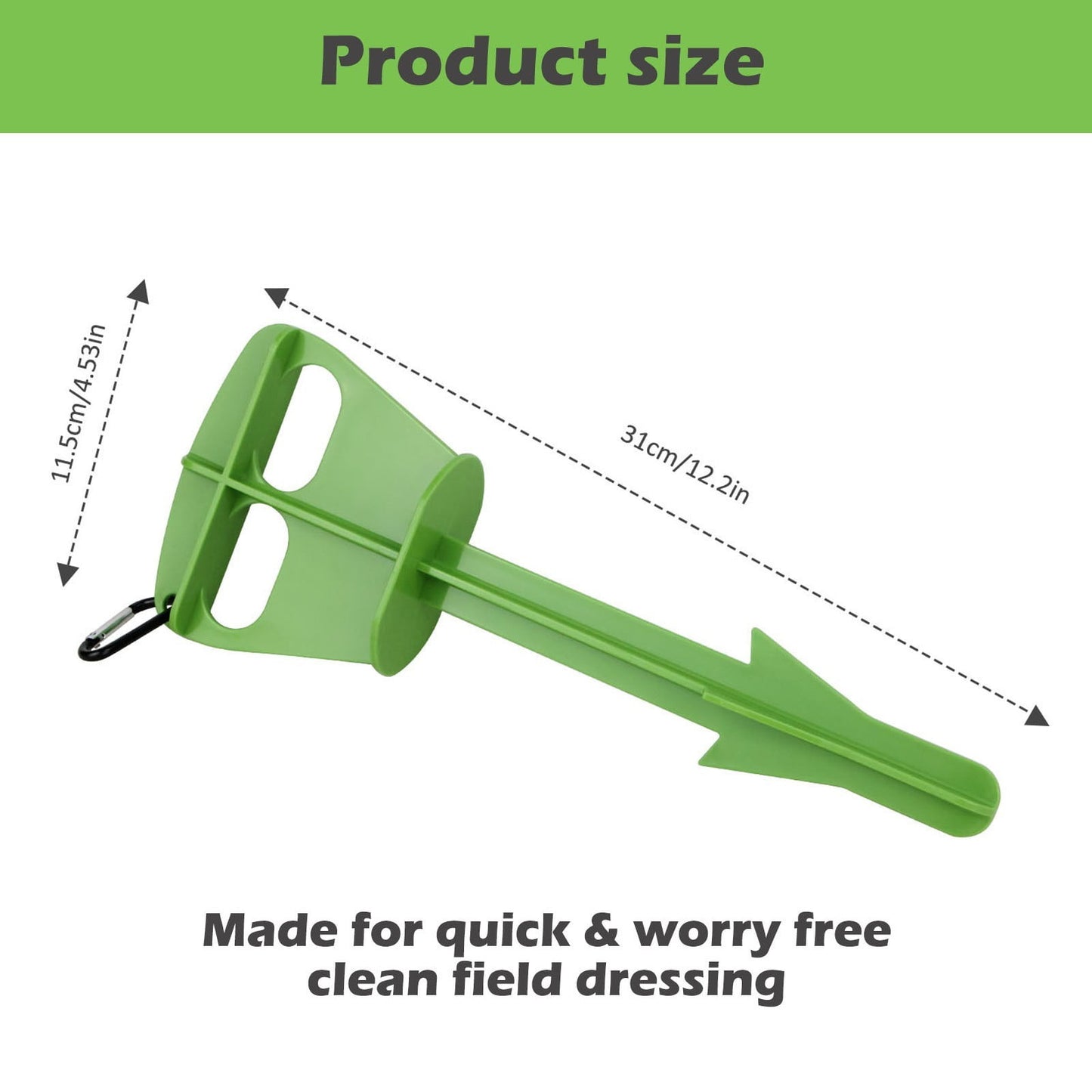 LGCASL Clearance! Hunting Accessories Deer Large Animals Domestic Animals Anal Cleaning. Butt Game Dressing Tool for Deer Large Animal Anus Cleaning Hunting Tool- One Size Orange