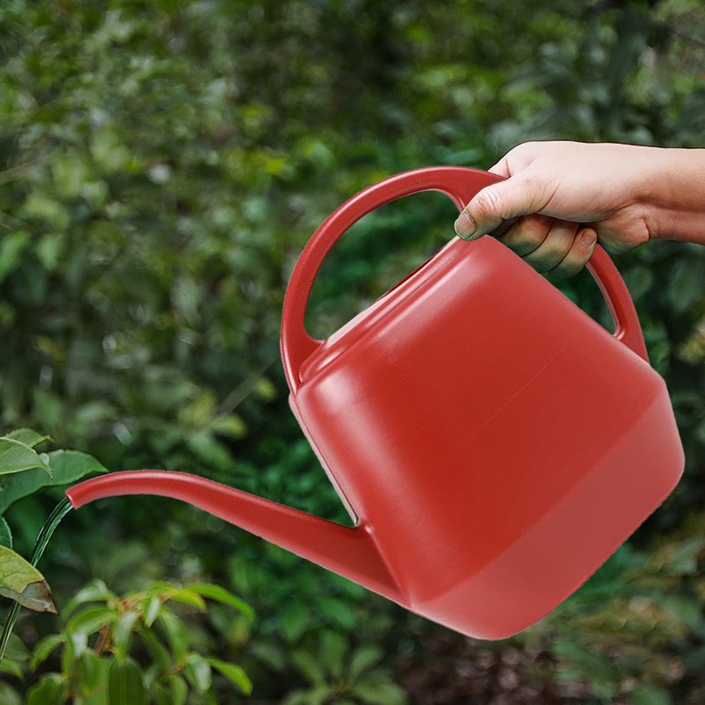 LGCASL 4L Large Capacity Long Spout Watering Can 4L Large Capacity Long Mouth Watering Pot Household Plastic Garden Tools Watering Pot Watering Pot C