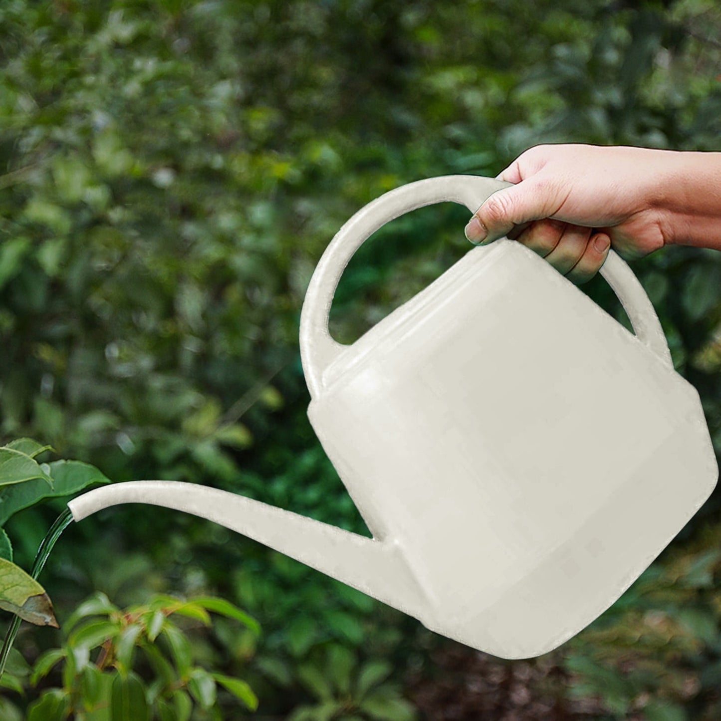 LGCASL 4L Large Capacity Long Spout Watering Can 4L Large Capacity Long Mouth Watering Pot Household Plastic Garden Tools Watering Pot Watering Pot H