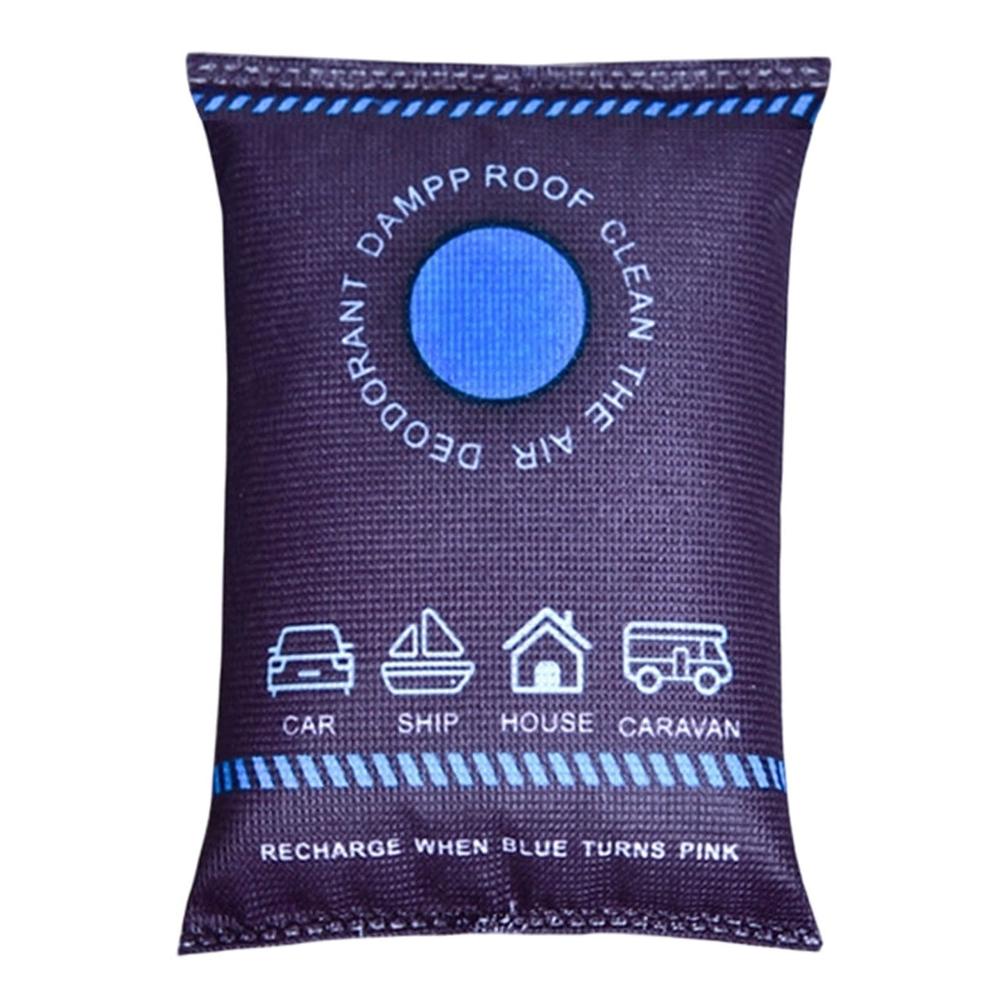 LGCASL Clearance! Reusable Dehumidifier Bags Reusable Dehumidifier Bags Car for Interior Portable Condensation Prevention for Wardrobe Closet Basement Rv Storage- 13*9*3cm Blue