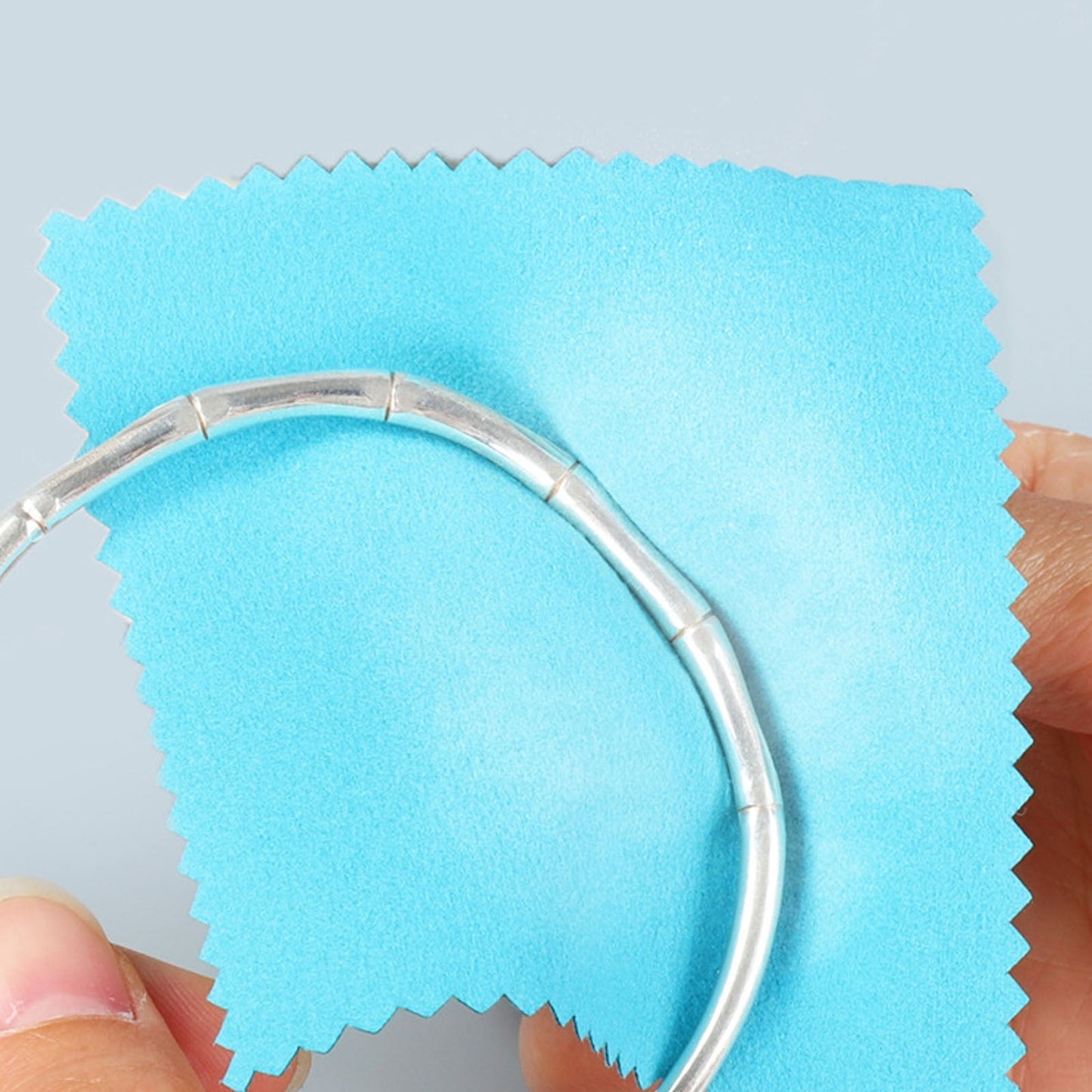LGCASL Clearance! Polishing Cloths Pack for Silver Gold Brass and Copper Jewellery Polishing Cloths to Keep The of Your Jewellery- H One Size I