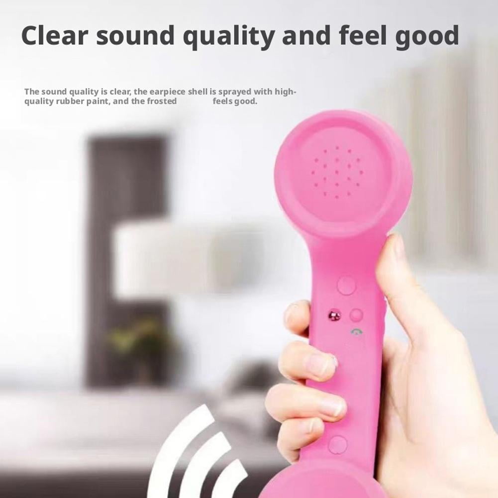 Phone Retro Handset, Phone Retro Phone Handset, 2026 New Bluetooth Retrophone, Vintage Telephone to Landline Adapter White